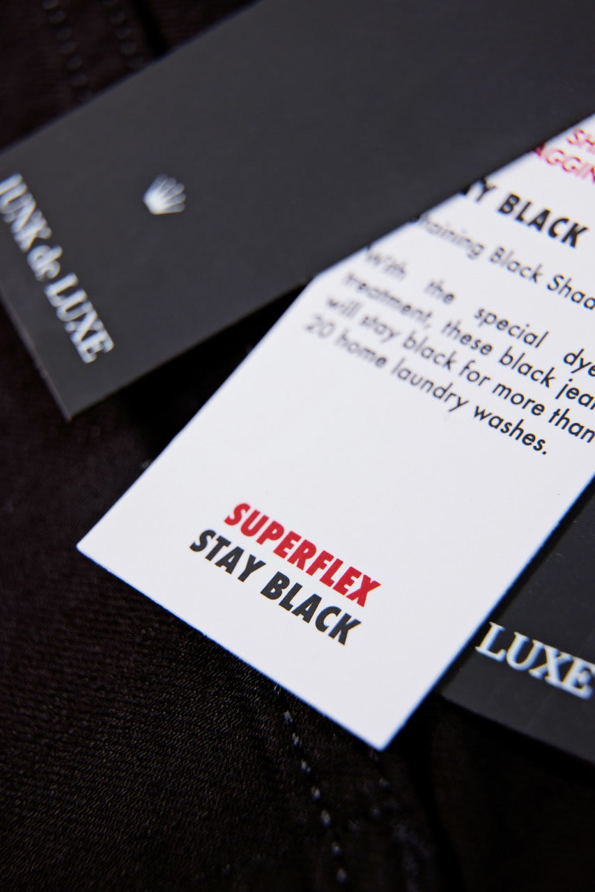 Stay black tapered fit jeans