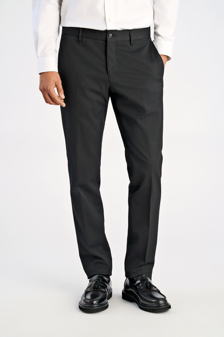 Water repellent wool mix pants