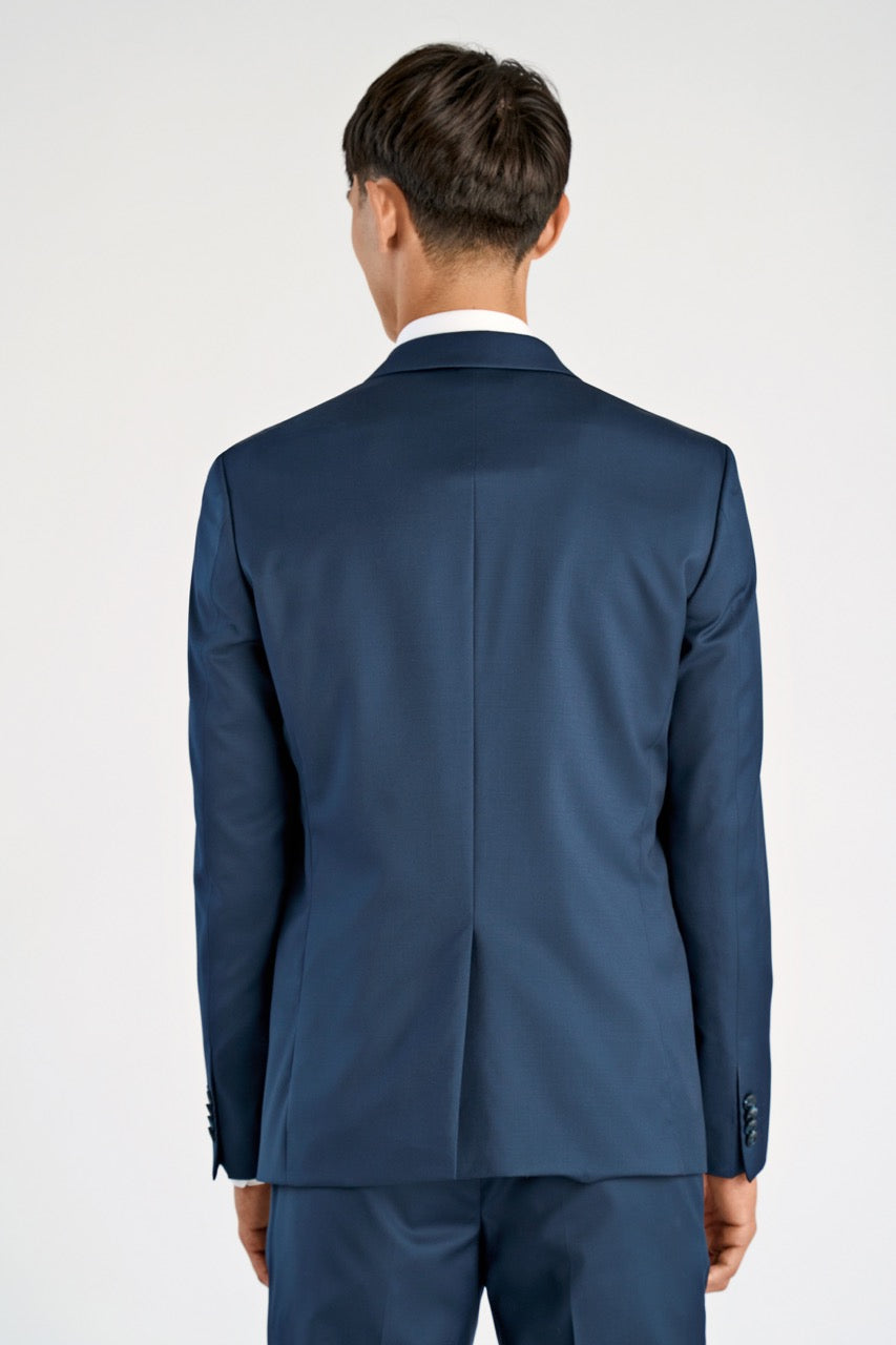Wool suiting blazer