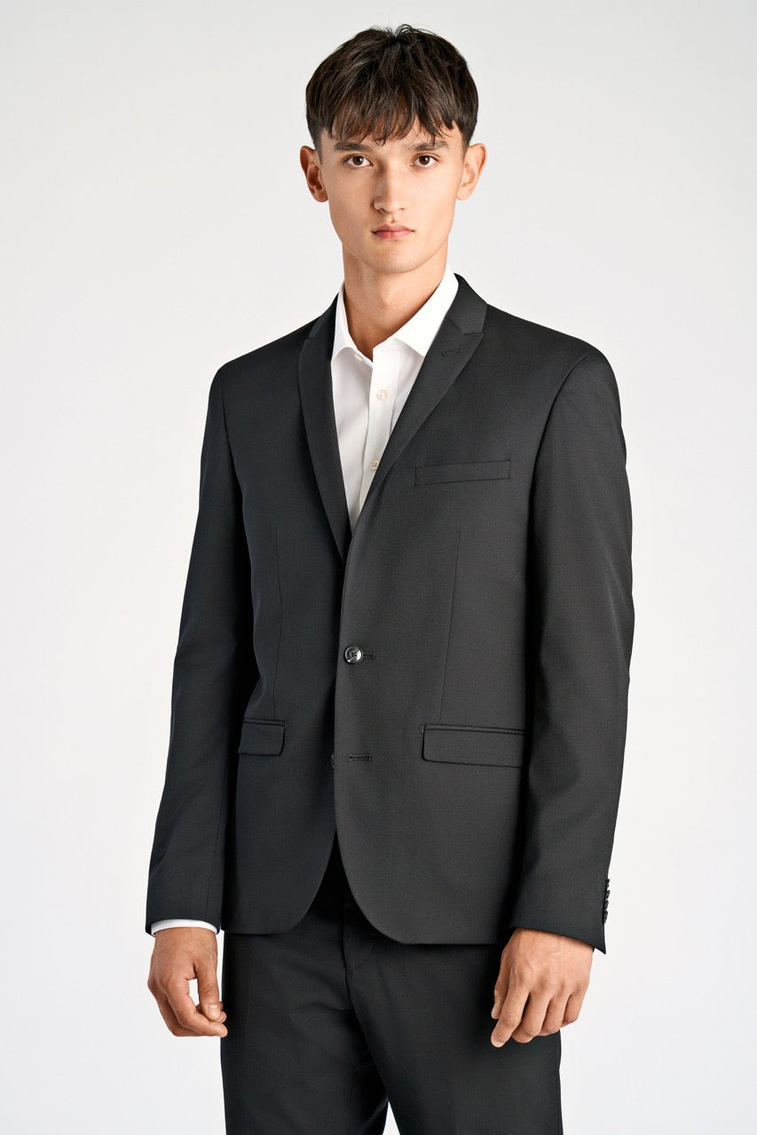 Water repellent wool mix blz