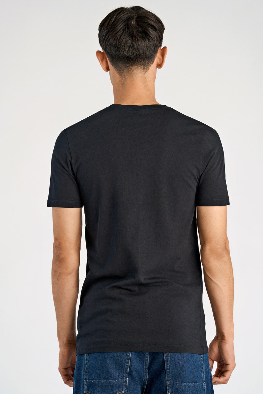 Round neck tee S/S