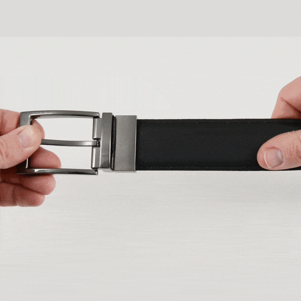 BÆLTER - 6292/35 Belt Black/Brown -  - Hr Ravn