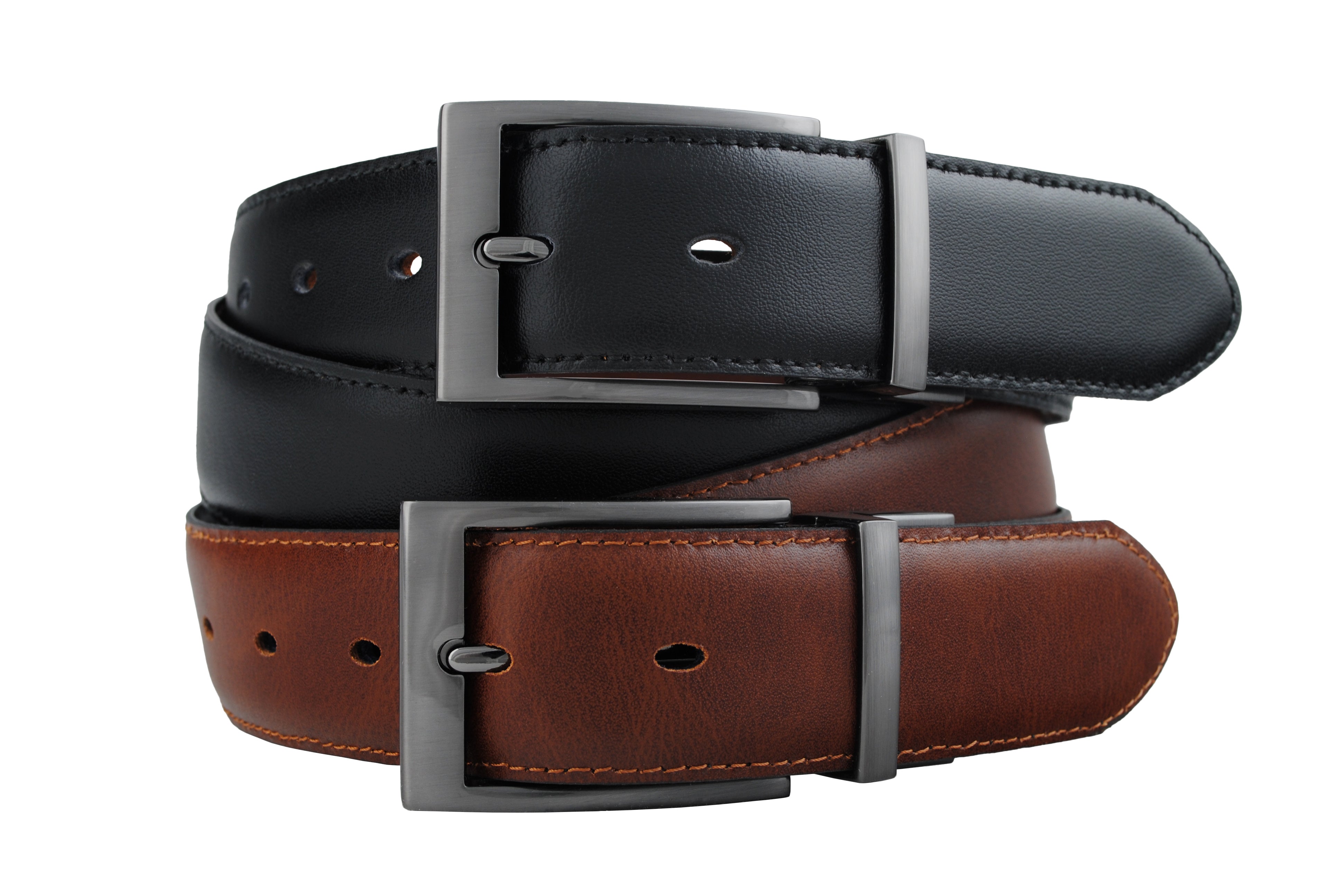 BÆLTER - 6292/35 Belt Black/Brown -  - Hr Ravn