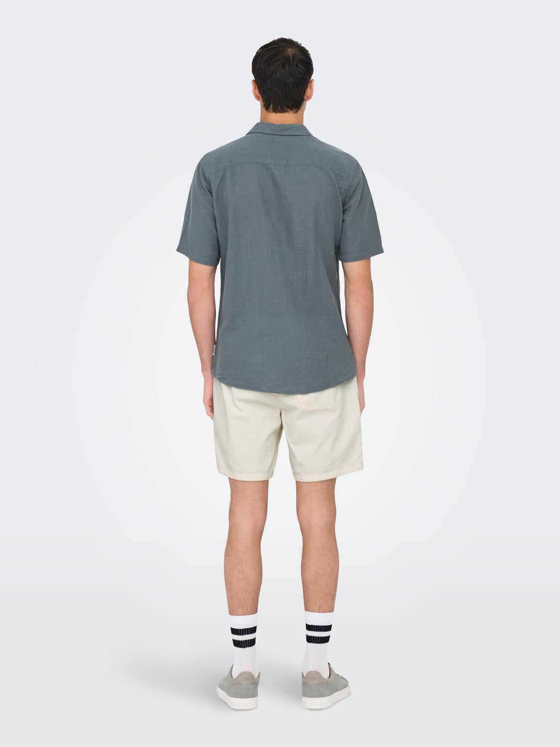 Onscaiden Life Ss Solid Linen Blend Noos