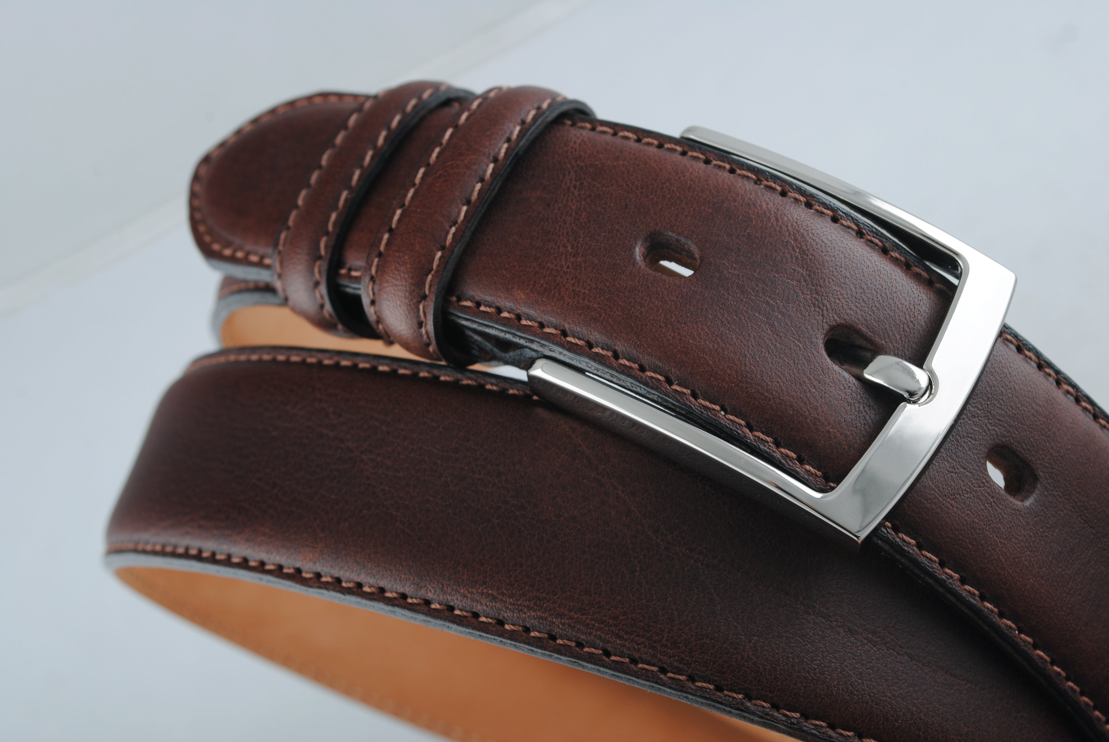 BÆLTER - 6805G/35 Belt, Brown -  - Hr Ravn