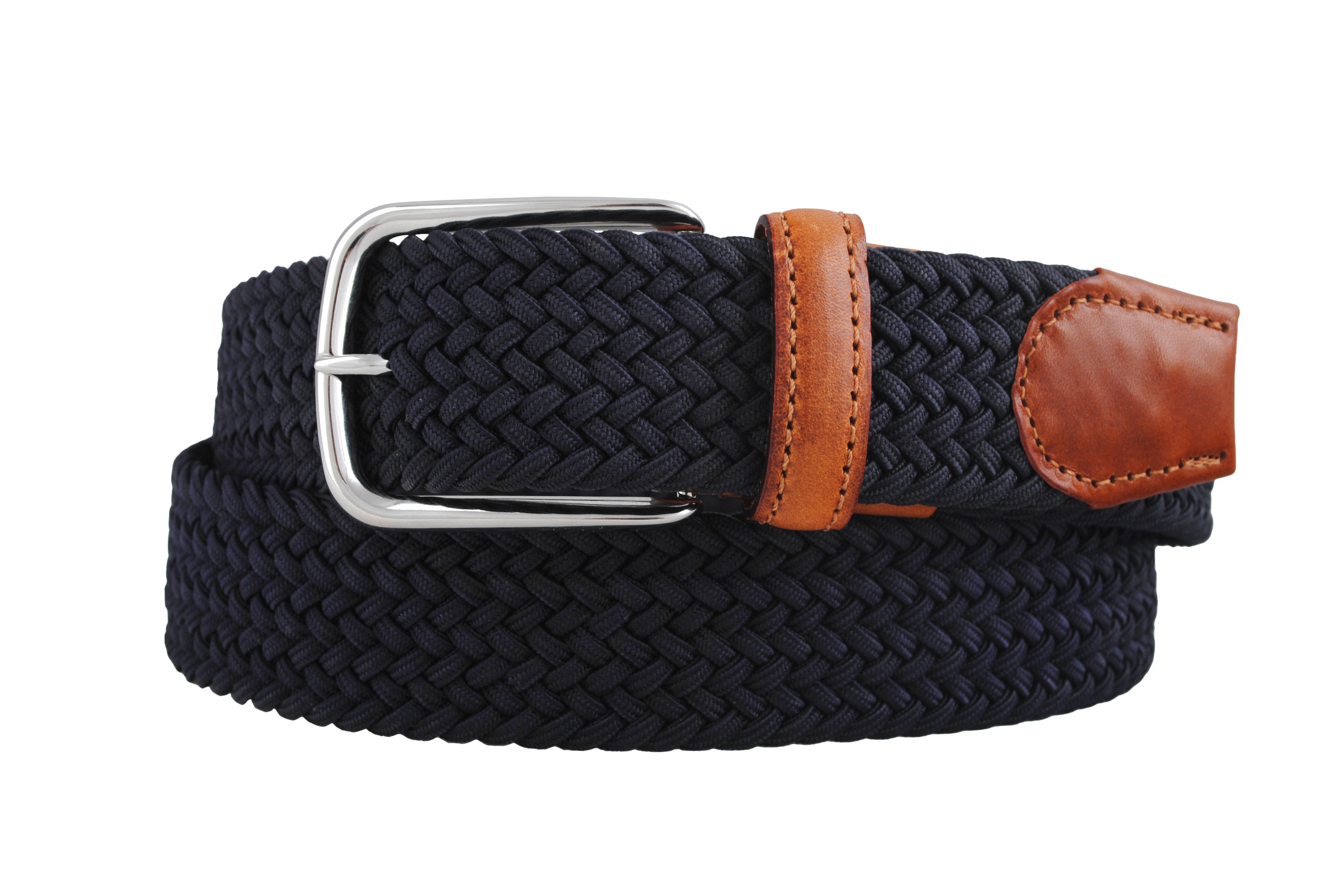 BÆLTER - 6806/35 Belt, Navy ribbon -  - Hr Ravn