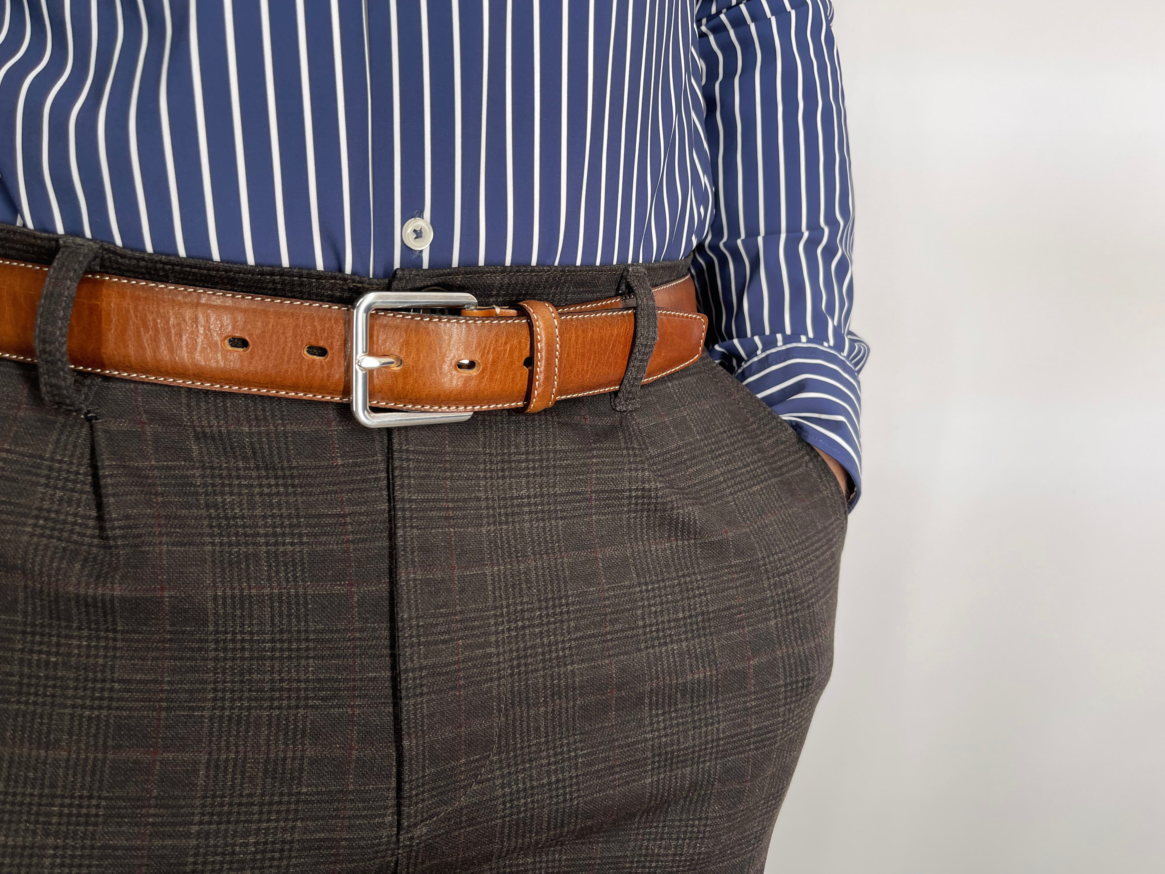 BÆLTER - 6839G/35 Belt, Cognac -  - Hr Ravn