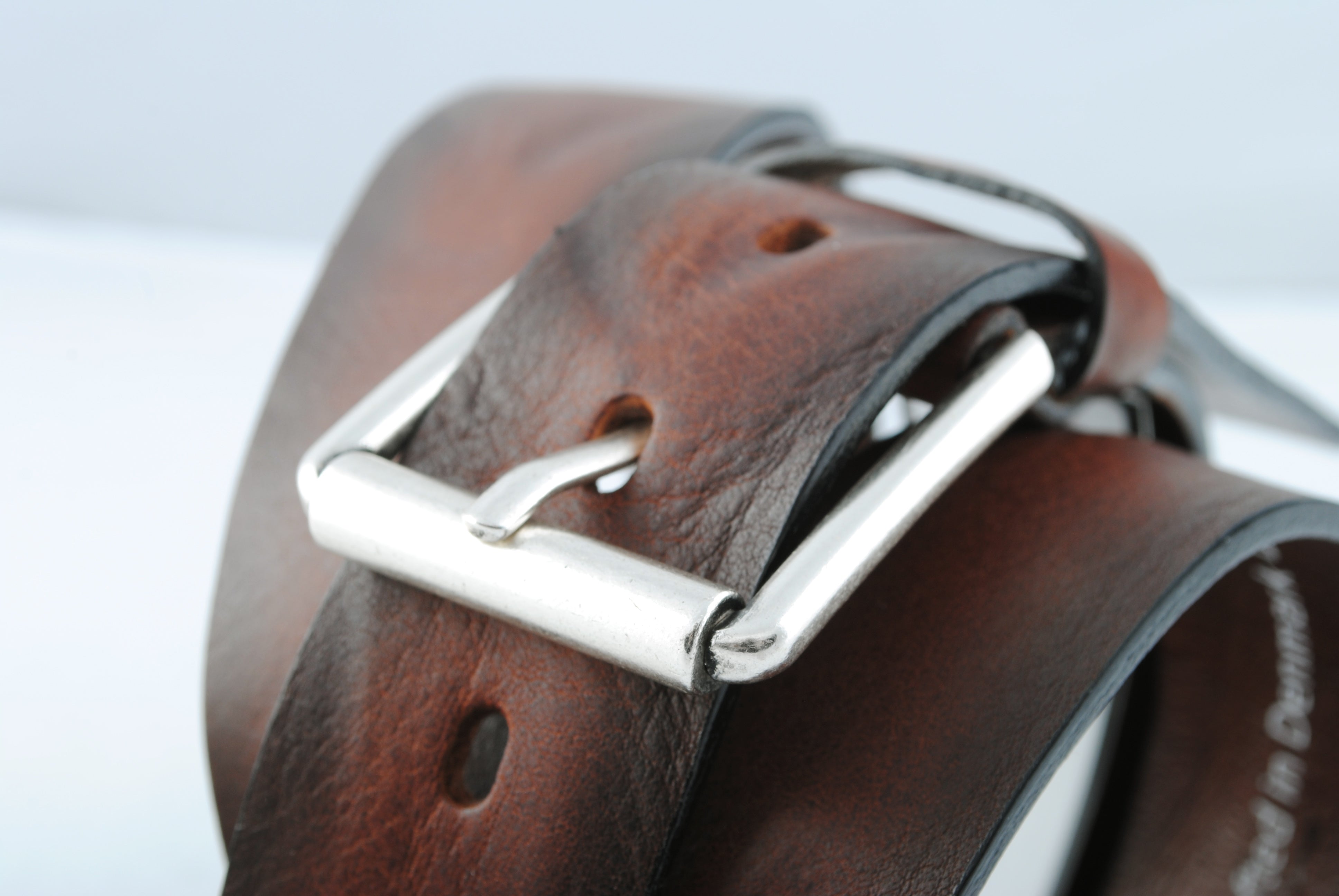 BÆLTER - 6841/35 Belt, Brown -  - Hr Ravn