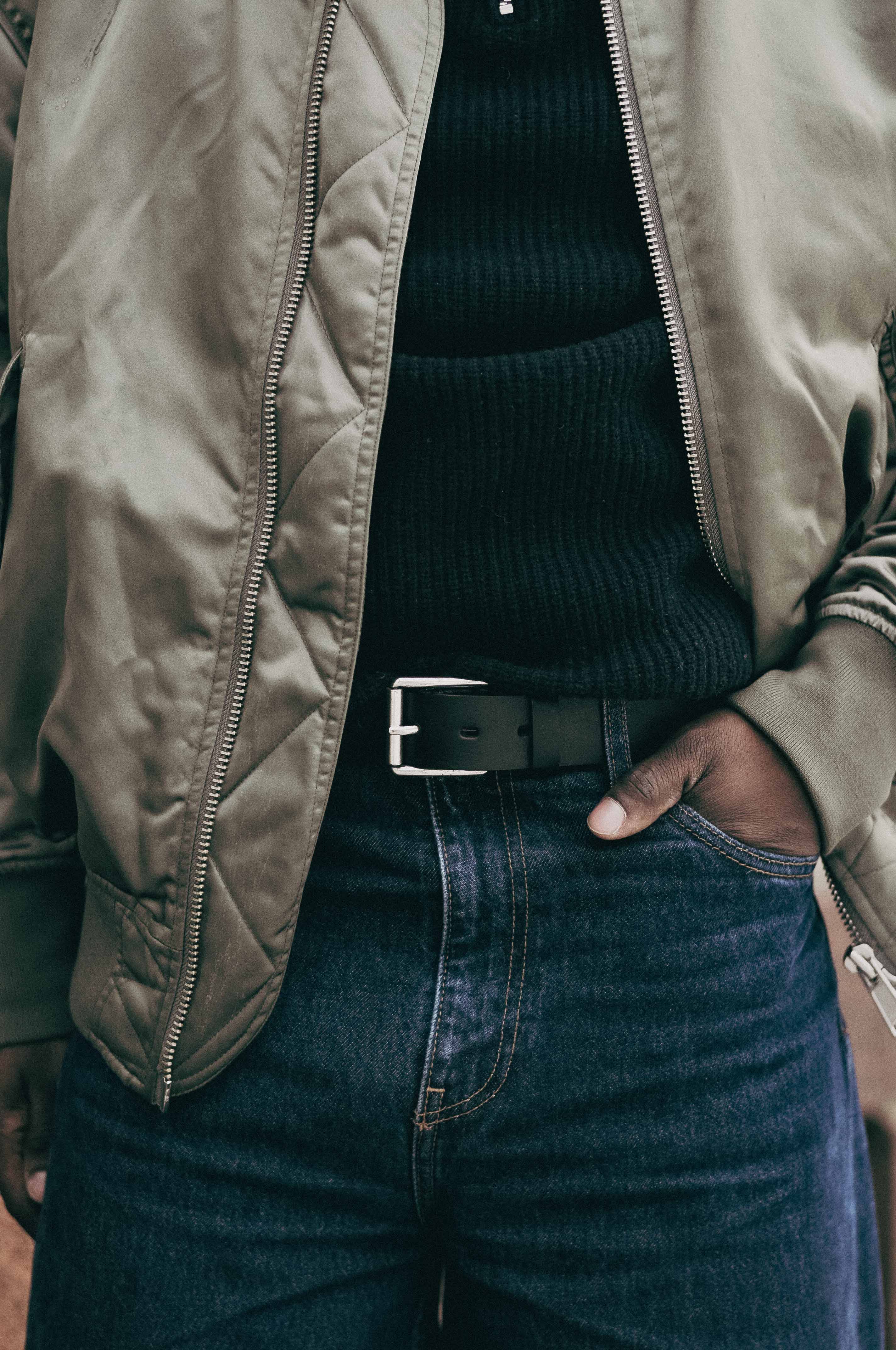 BÆLTER - 6841/35 Belt, Black -  - Hr Ravn