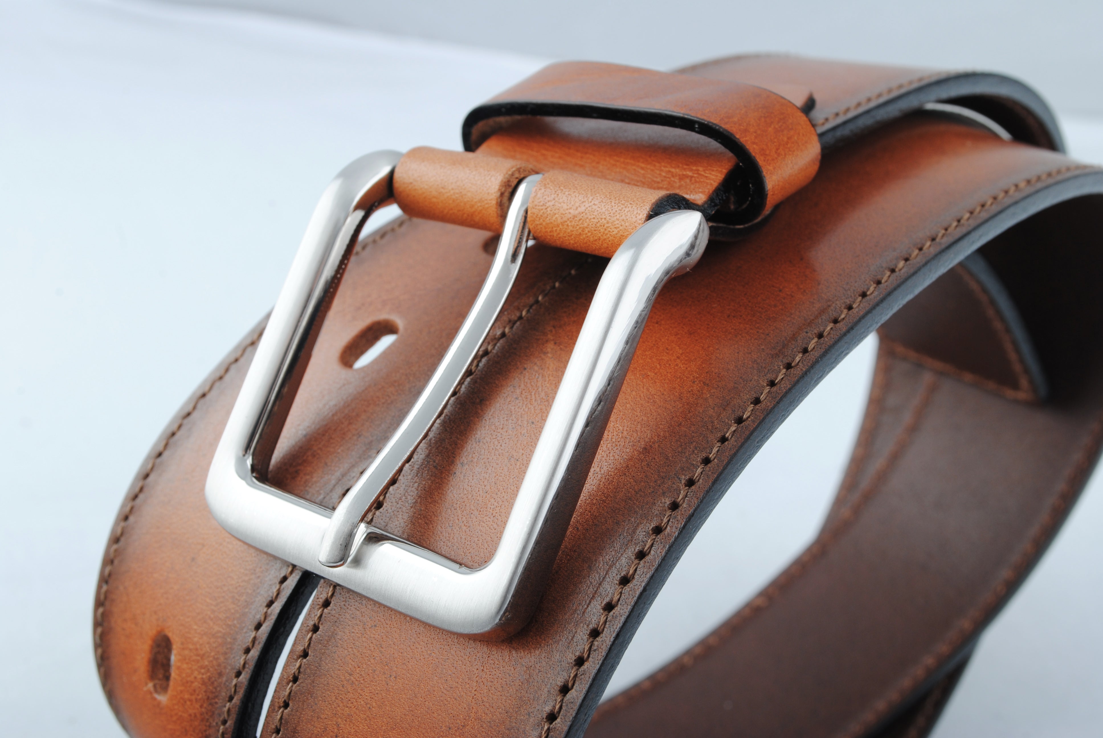 BÆLTER - 6842/40 Belt, Brown -  - Hr Ravn