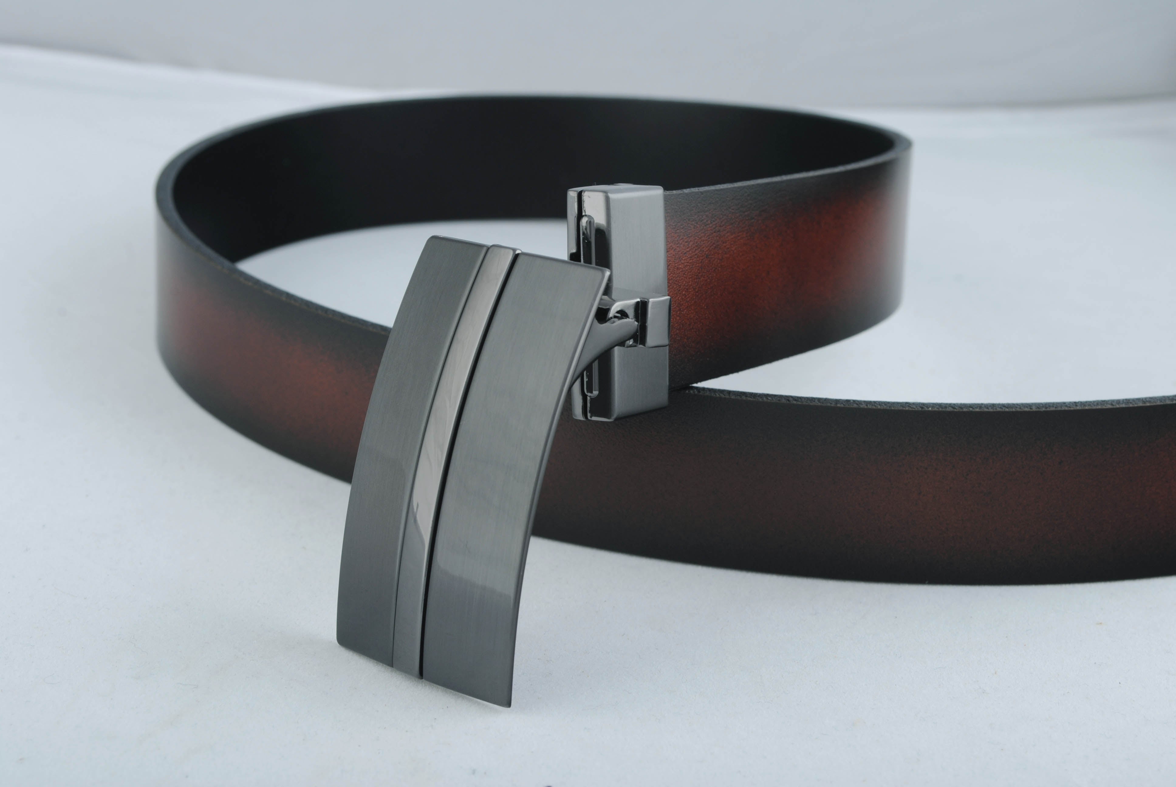 BÆLTER - 6879G/35 Belt, Black/Brown -  - Hr Ravn