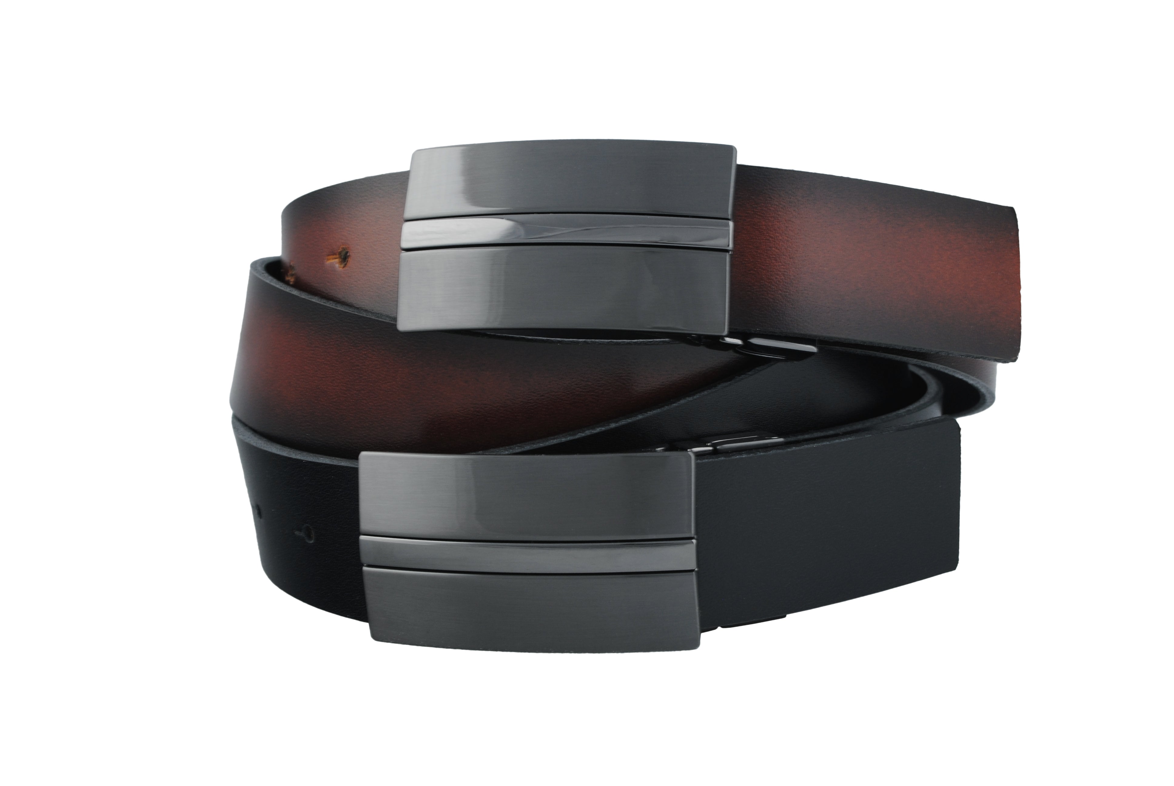BÆLTER - 6879G/35 Belt, Black/Brown -  - Hr Ravn