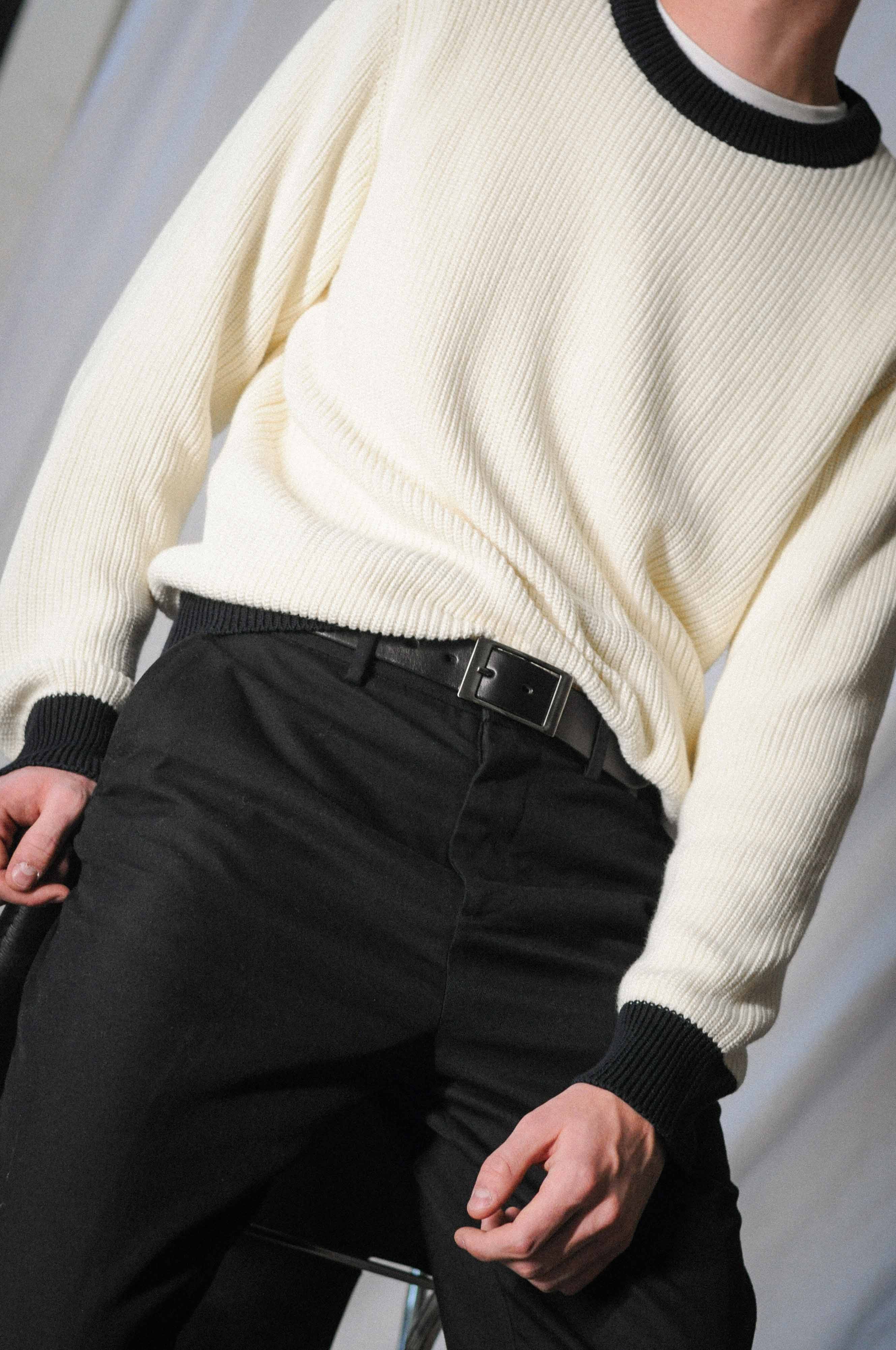 BÆLTER - 6880G/35 Belt, Black/Brown -  - Hr Ravn