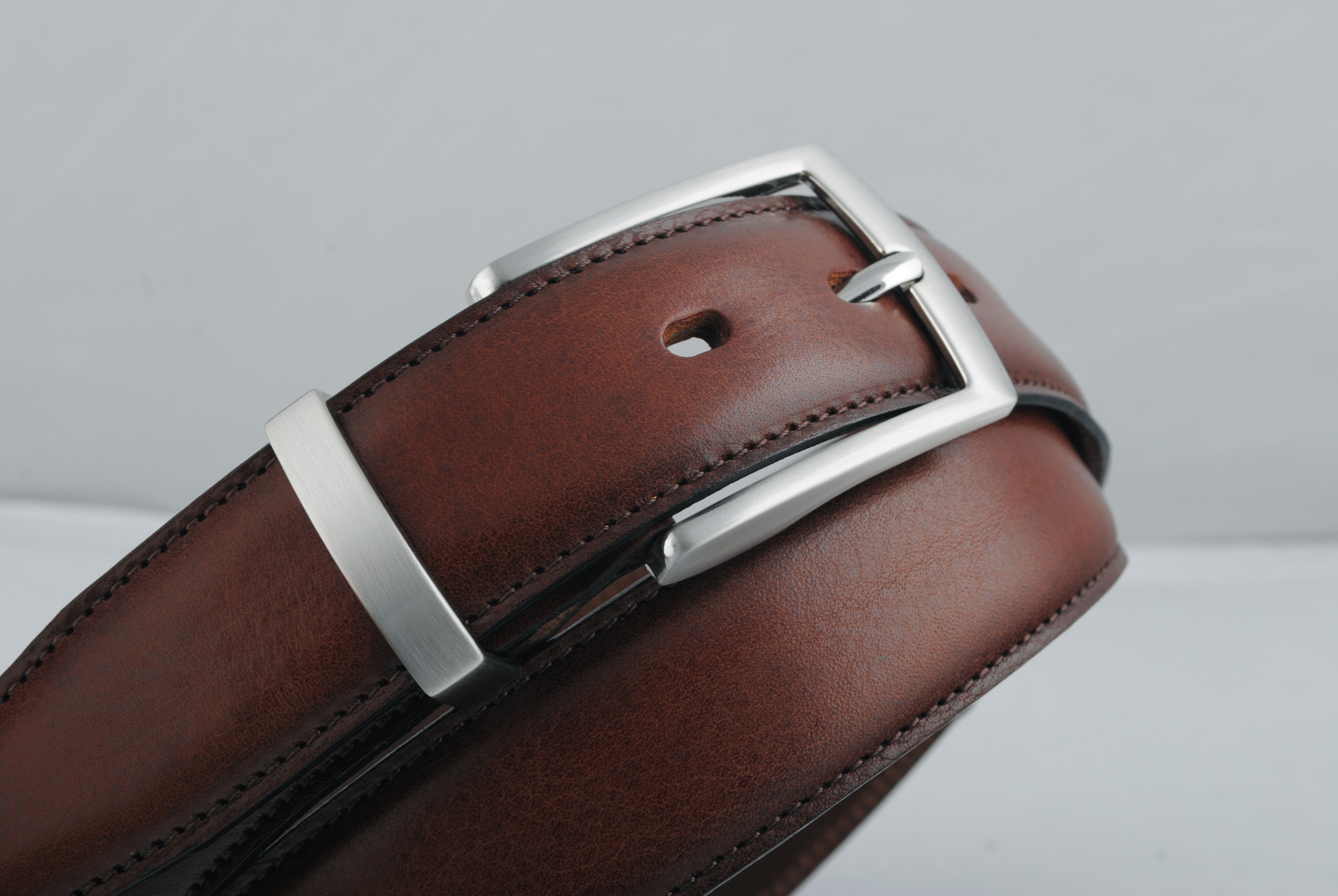 BÆLTER - 6882G/35 Belt, Brown -  - Hr Ravn