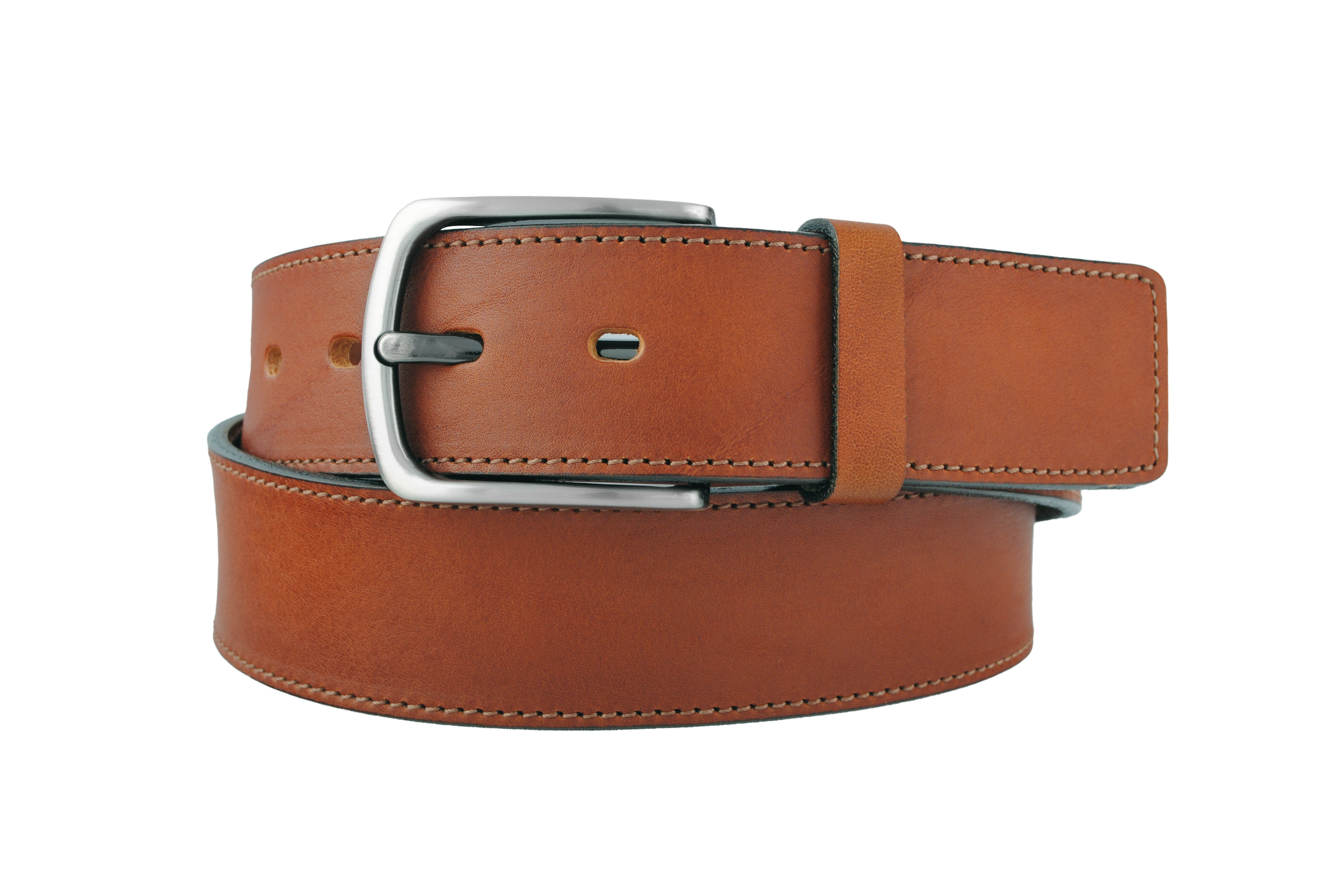 BÆLTER - 6908/40 Belt, Cognac -  - Hr Ravn