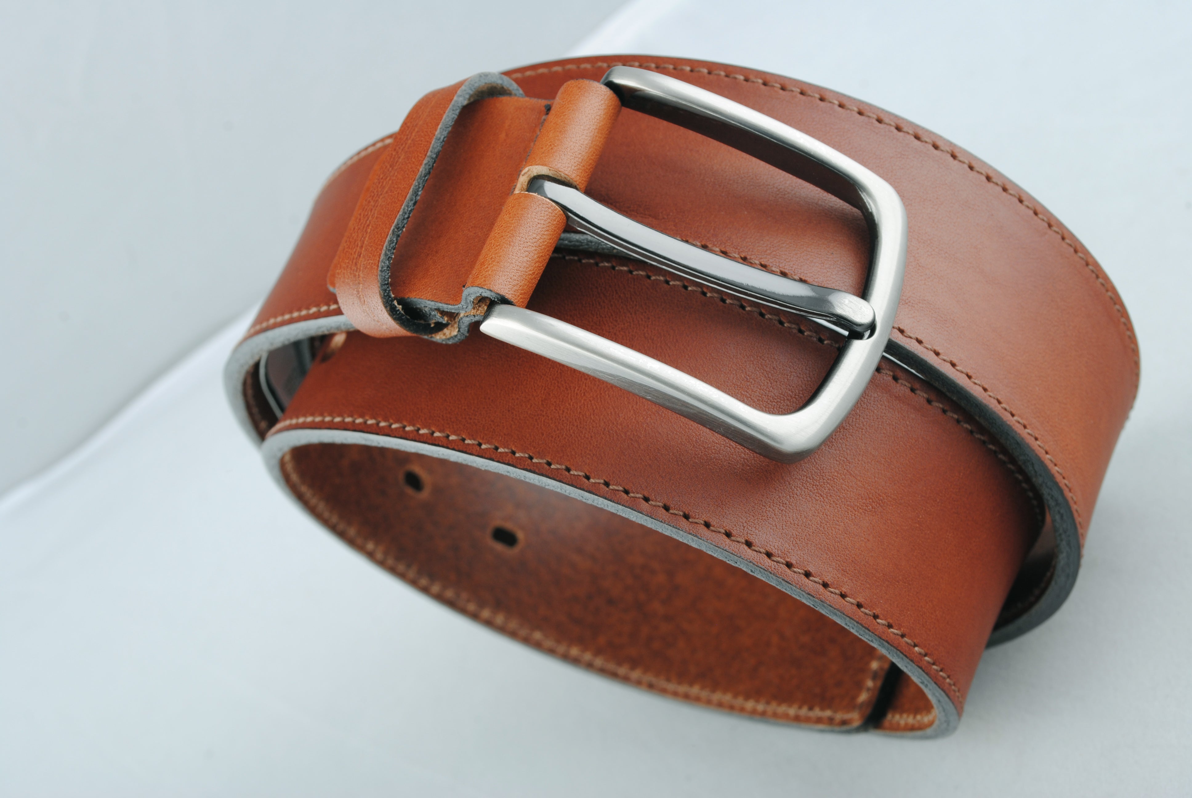 BÆLTER - 6908/40 Belt, Cognac -  - Hr Ravn