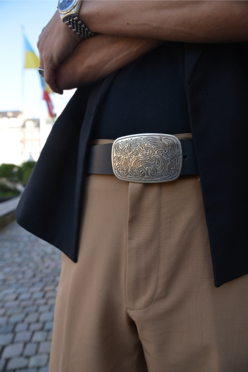 BÆLTER - 6928/40 Belt, Black -  - Hr Ravn