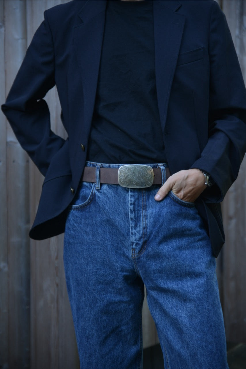 BÆLTER - 6928/40 Belt, Brown -  - Hr Ravn