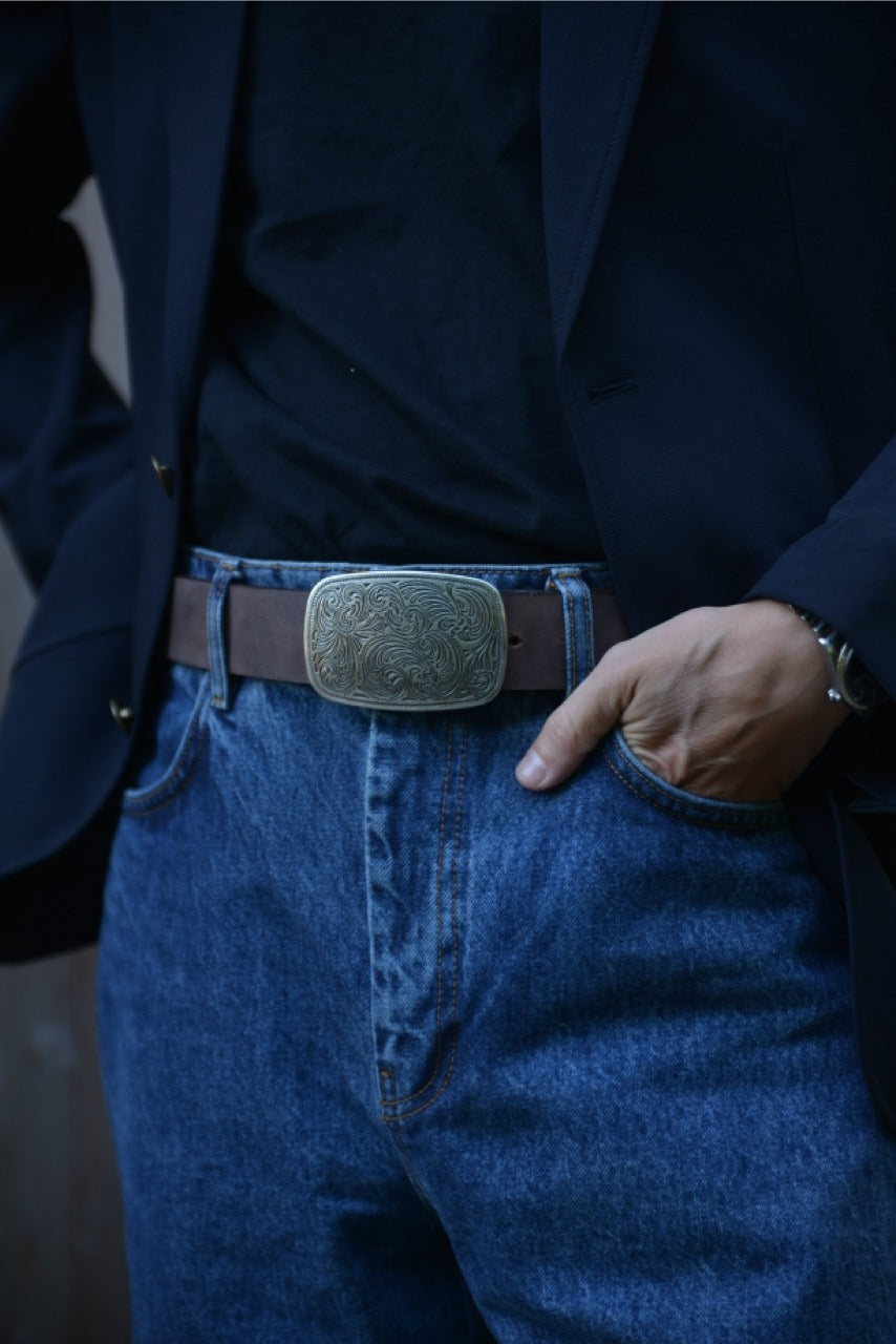 BÆLTER - 6928/40 Belt, Brown -  - Hr Ravn