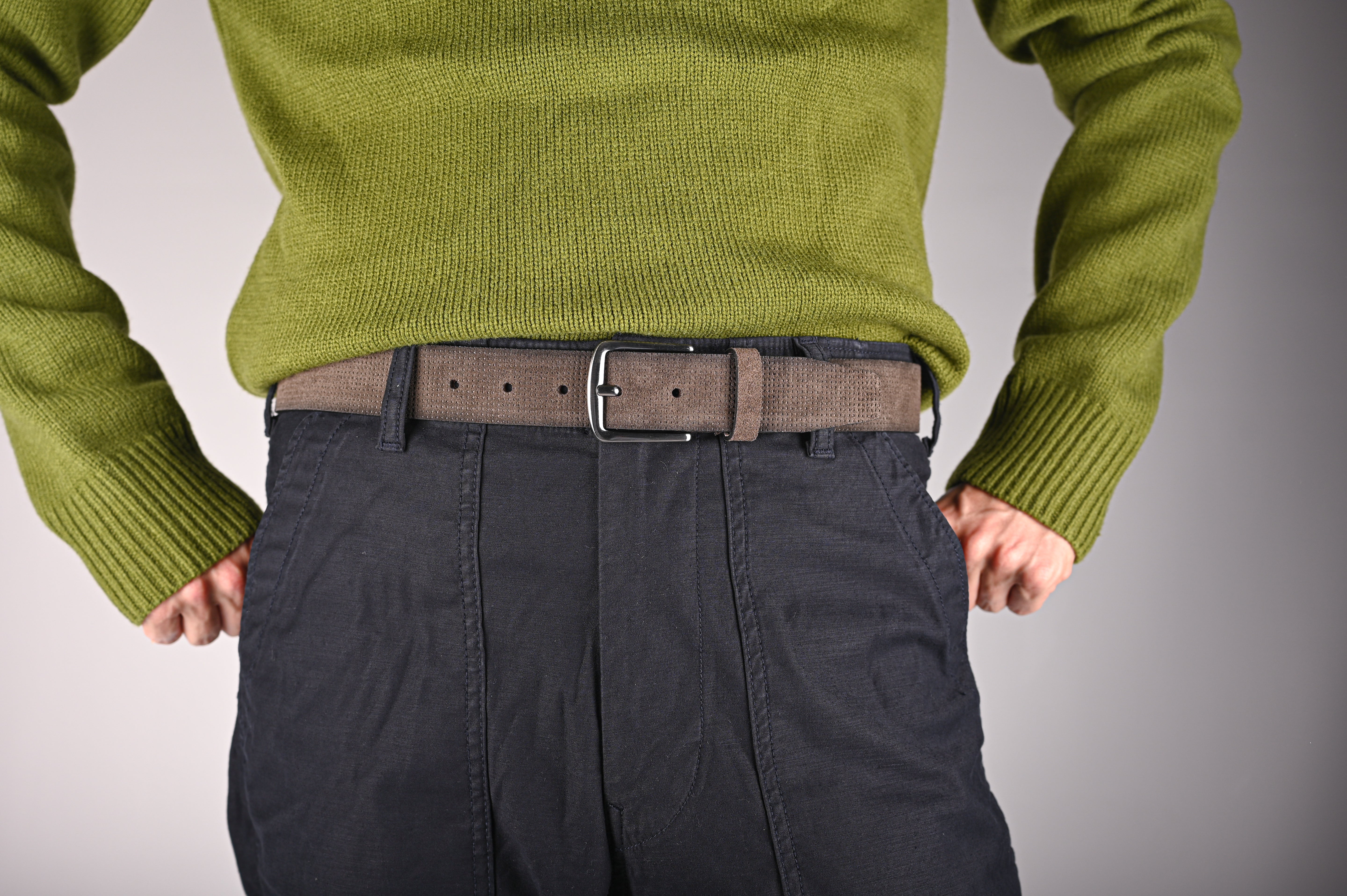 BÆLTER - 6937G/35 Belt, Dark brown -  - Hr Ravn