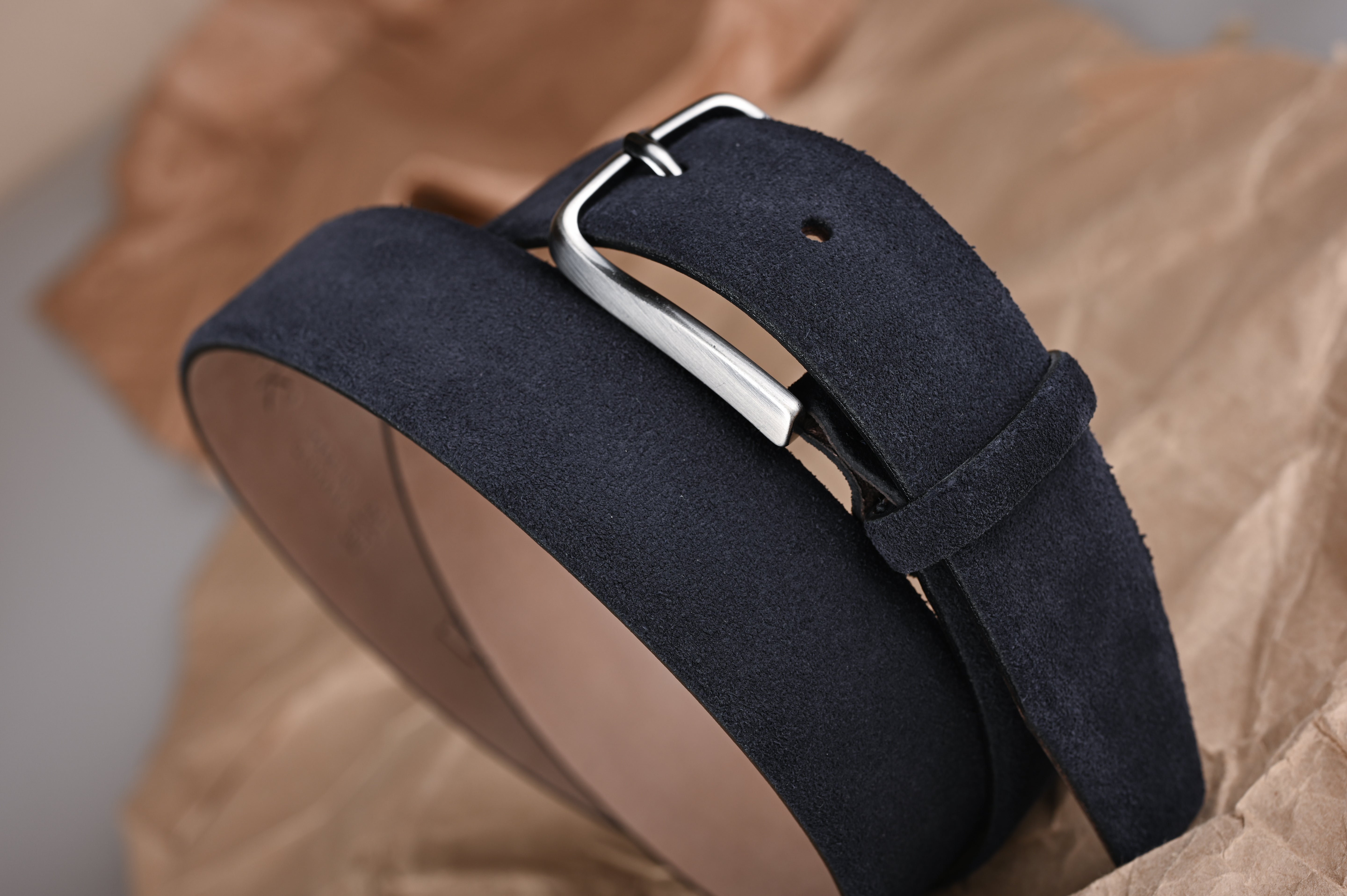 BÆLTER - 6938G/35 Belt, Navy -  - Hr Ravn