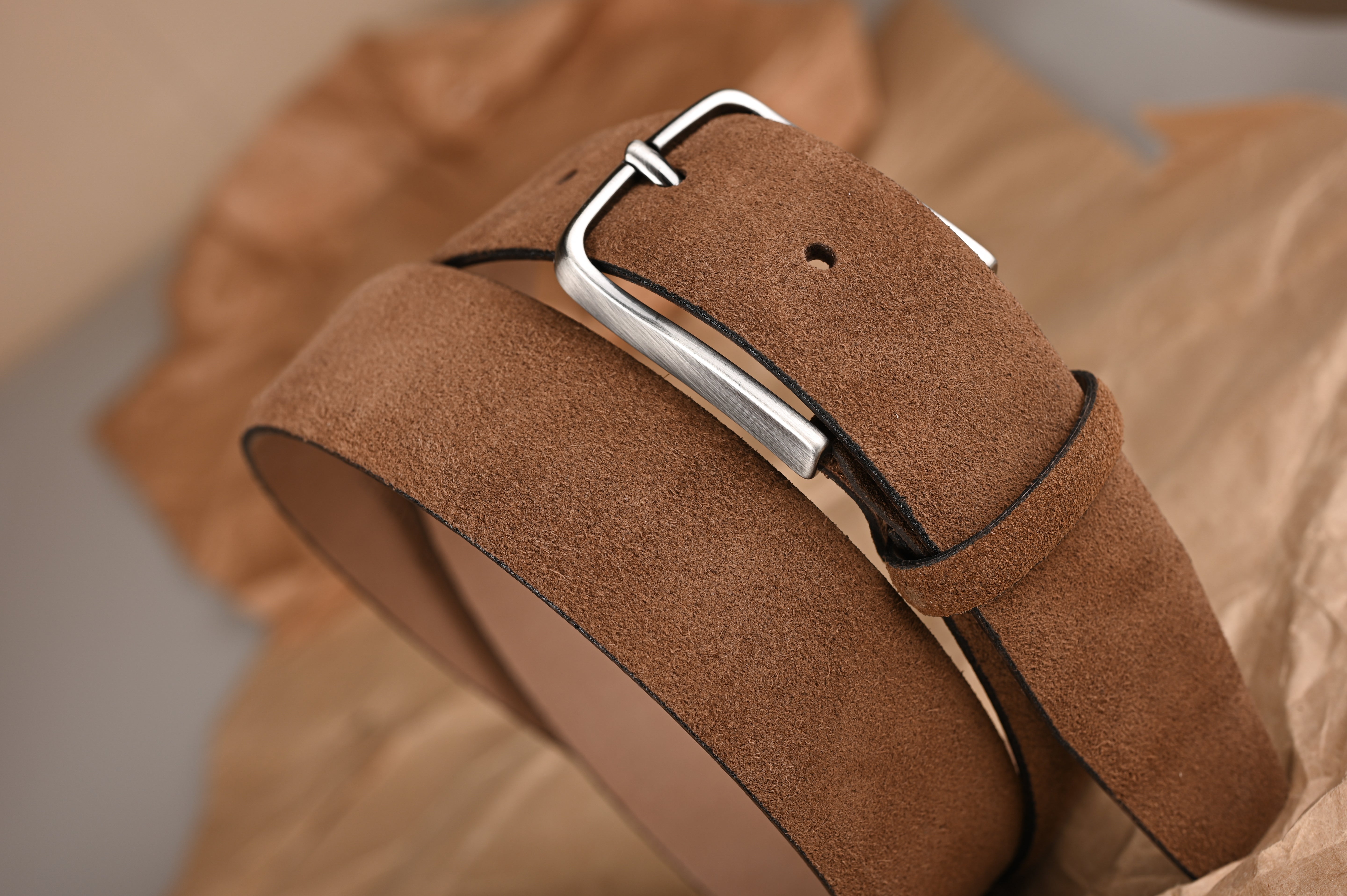 BÆLTER - 6938G/35 Belt, Brown -  - Hr Ravn