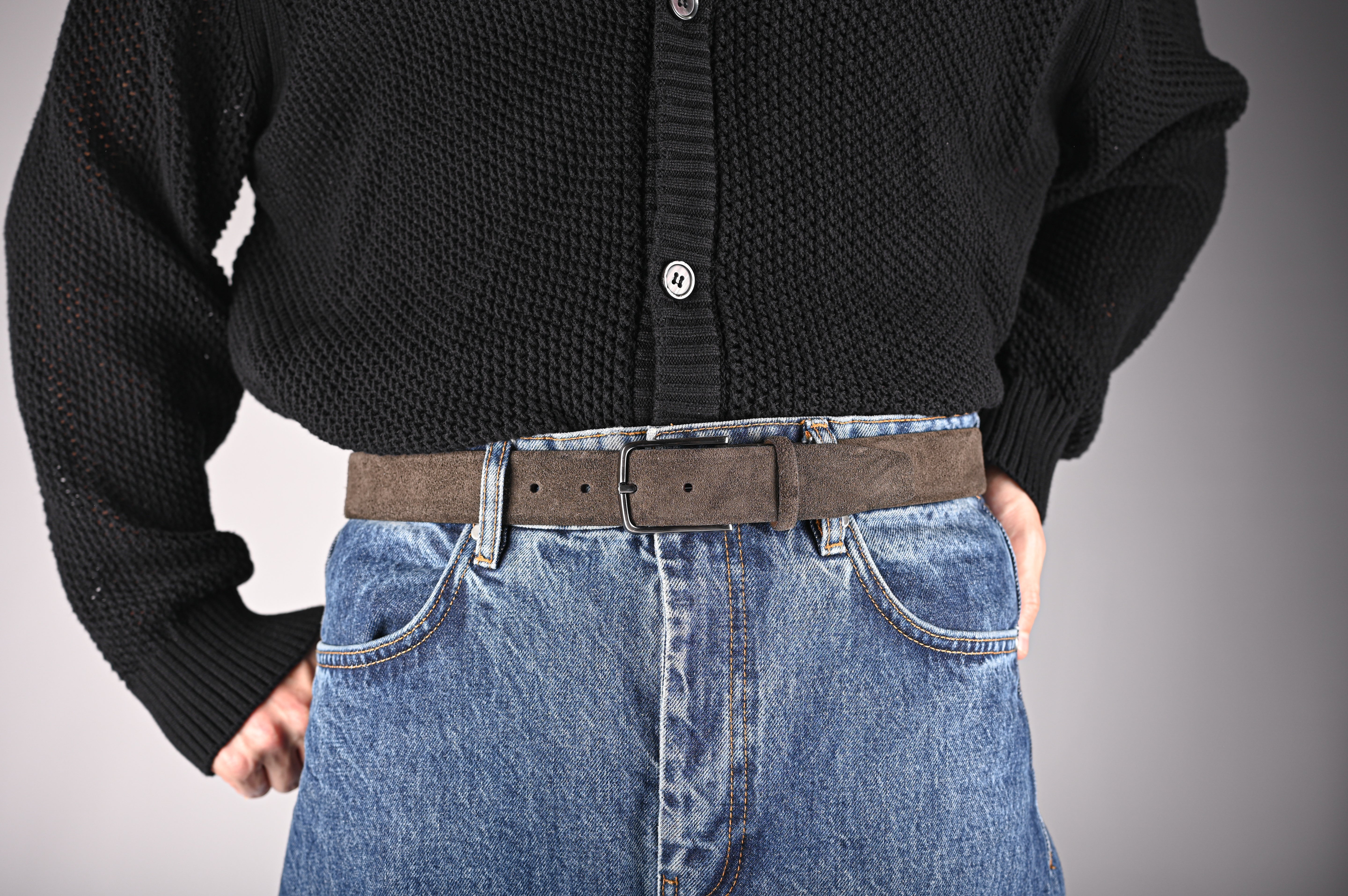 BÆLTER - 6938G/35 Belt, Dark Brown -  - Hr Ravn