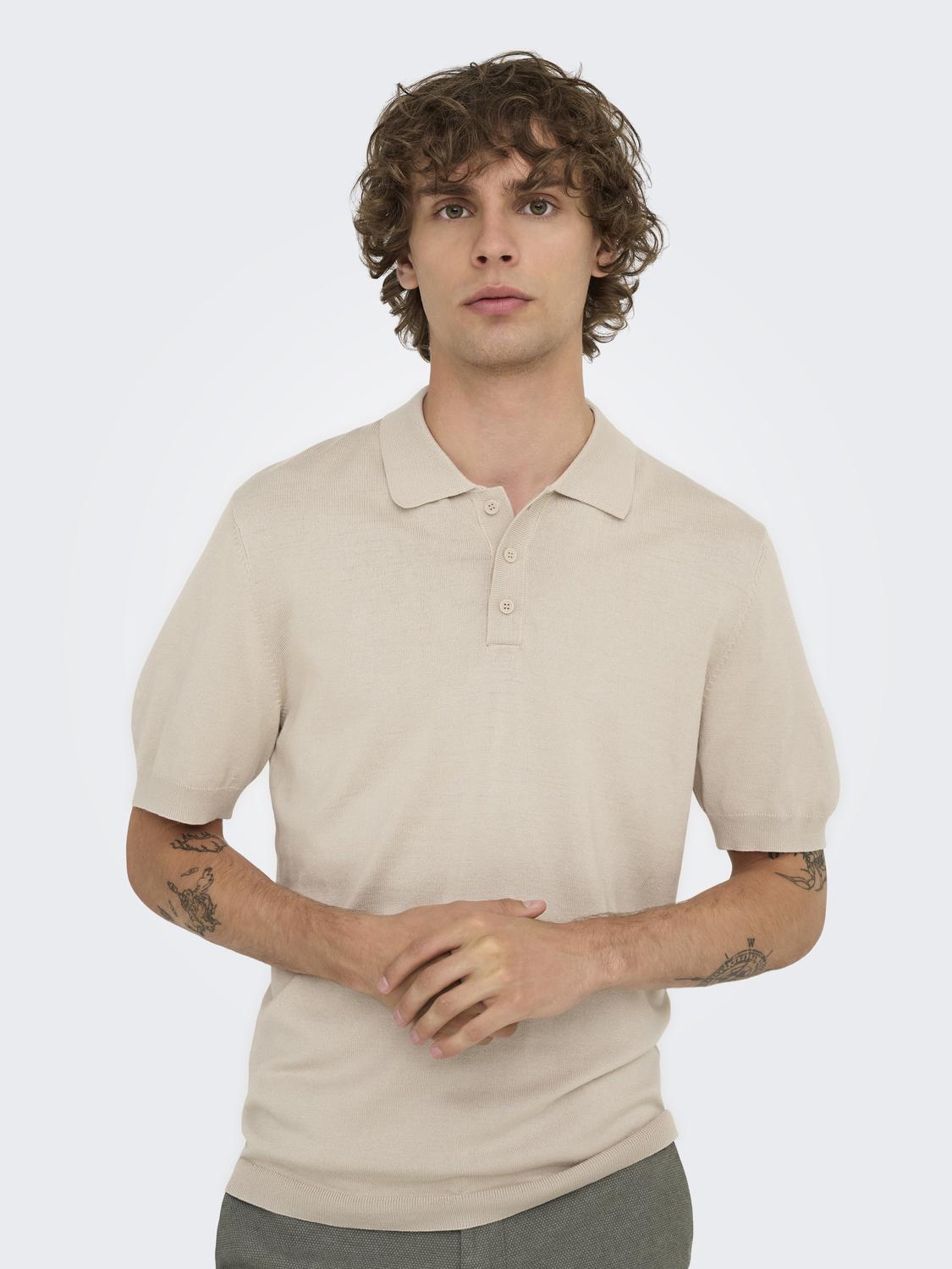 Onswyler Life Reg 14 Ss Polo Knit Noos