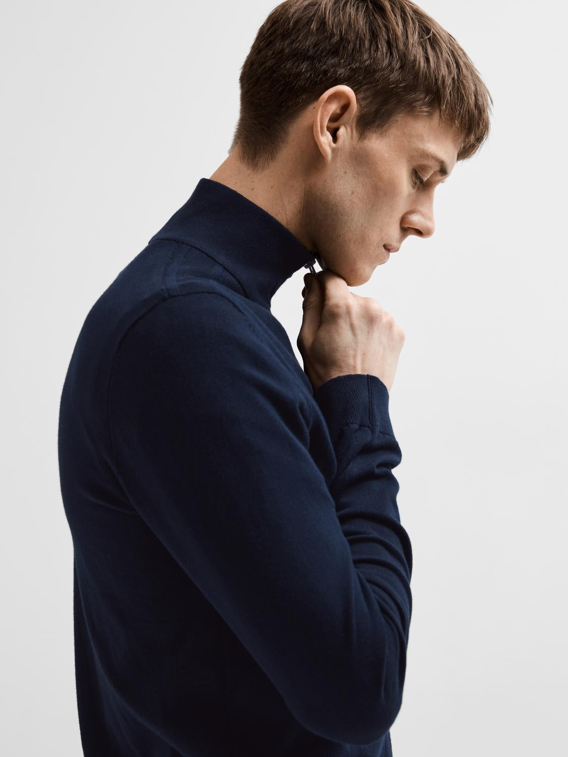 Slhberg Full Zip Cardigan Noos