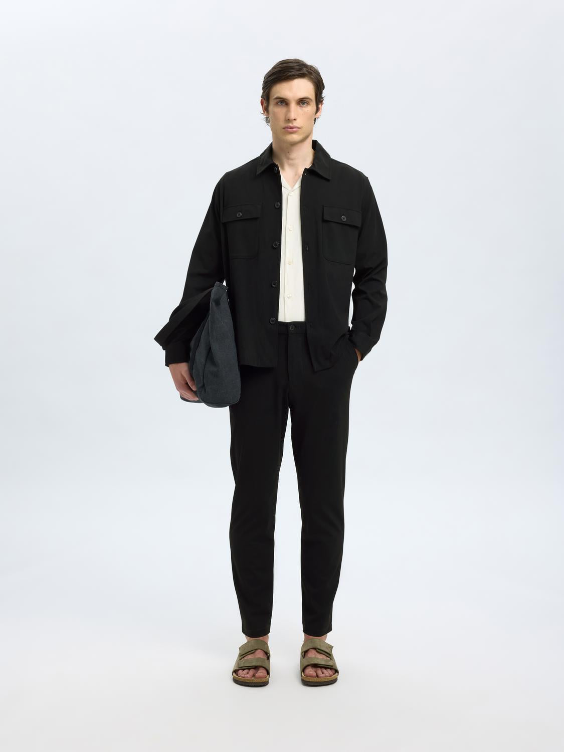 Trousers - Slh172-Slim Tape Lorent Flex Pants Noos -  - Hr Ravn