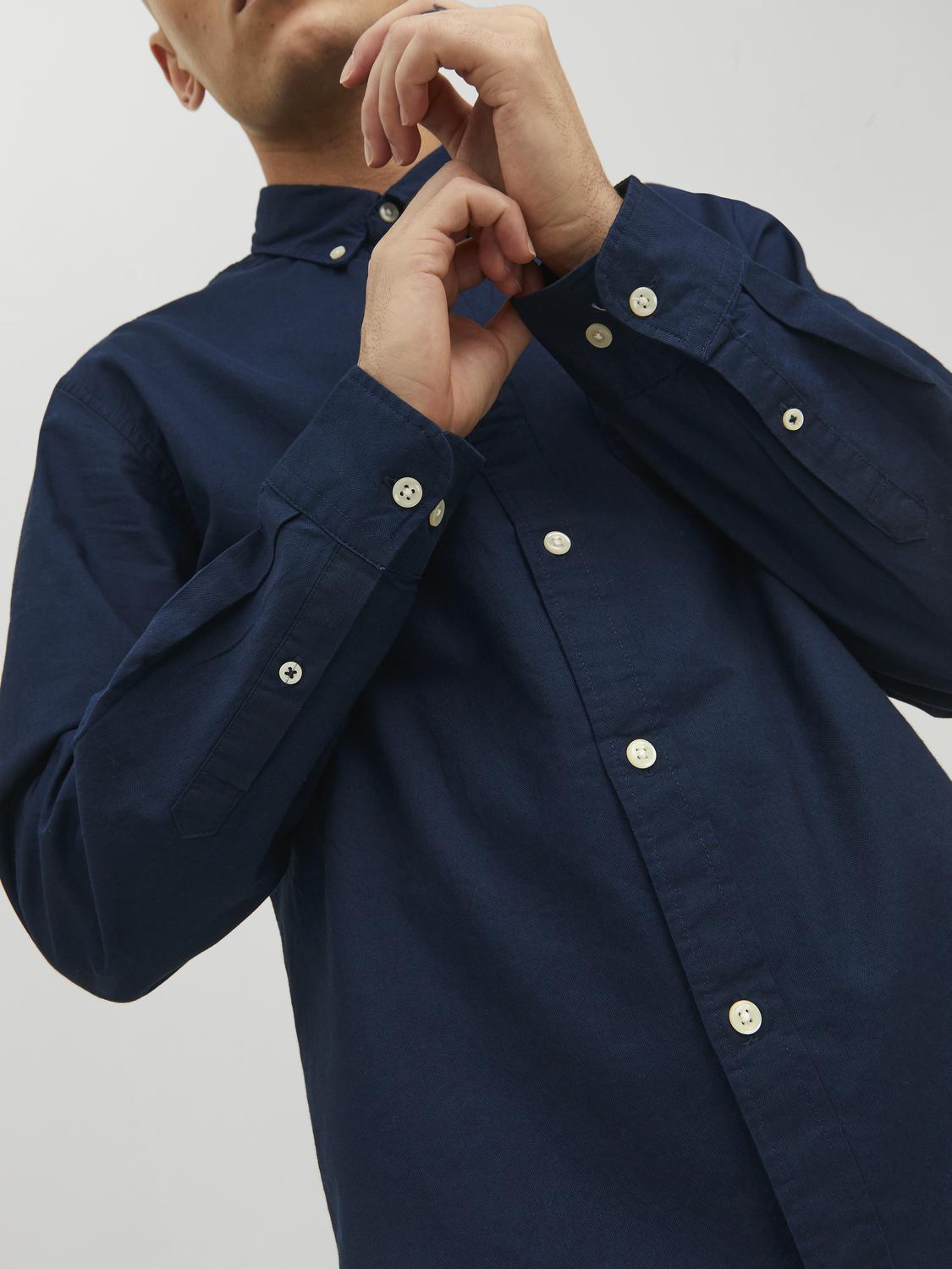 Shirts - Jjeoxford Shirt Ls Noos -  - Hr Ravn