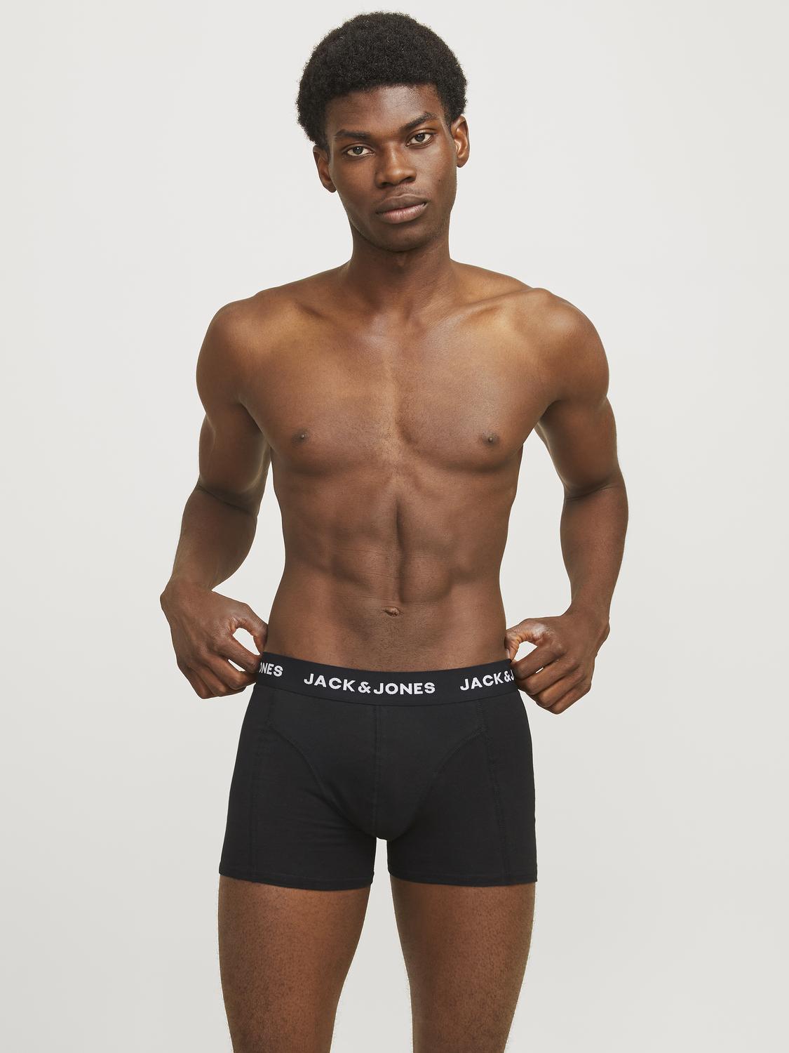 Trunks - Jacanthony Trunks 3 Pack Black -  - Hr Ravn