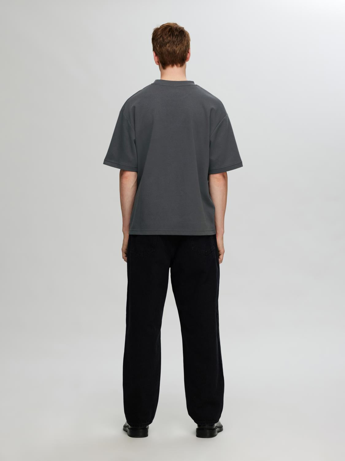 Slhlooseoscar Ss O-Neck Tee Noos