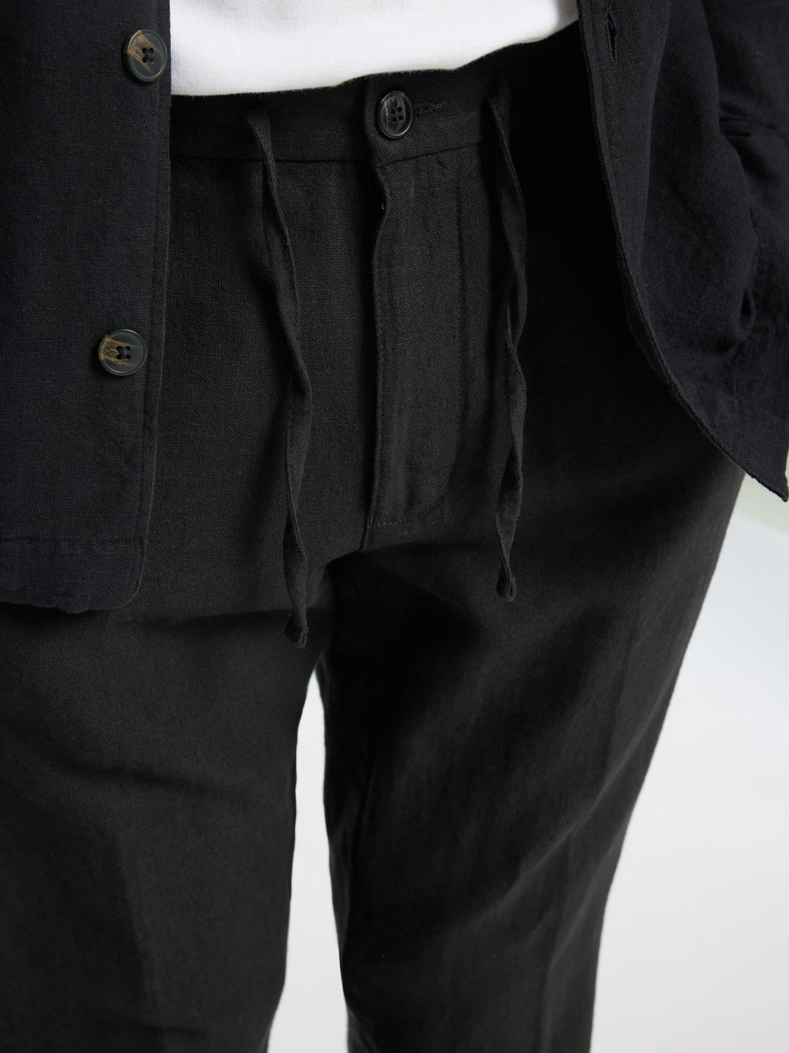 Slh196-Straight Leroy Linen Bld Pnt Noos