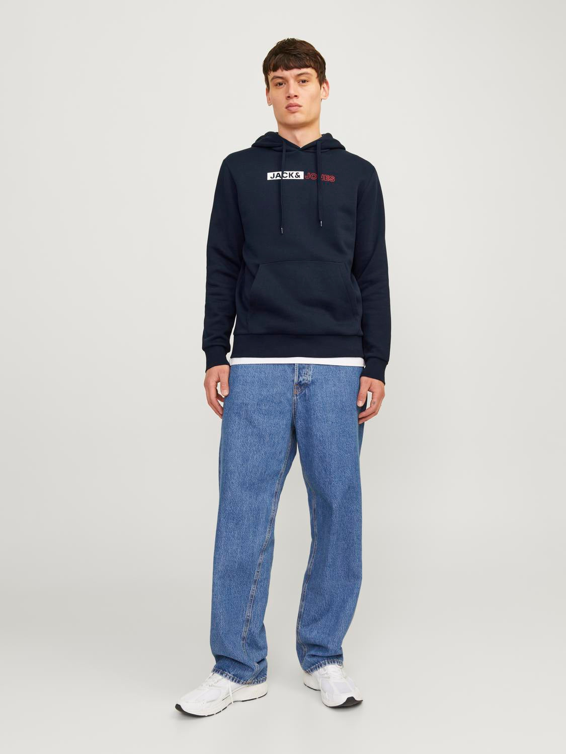 Sweatshirts - Jjecorp Logo Sweat Hood Play Noos -  - Hr Ravn