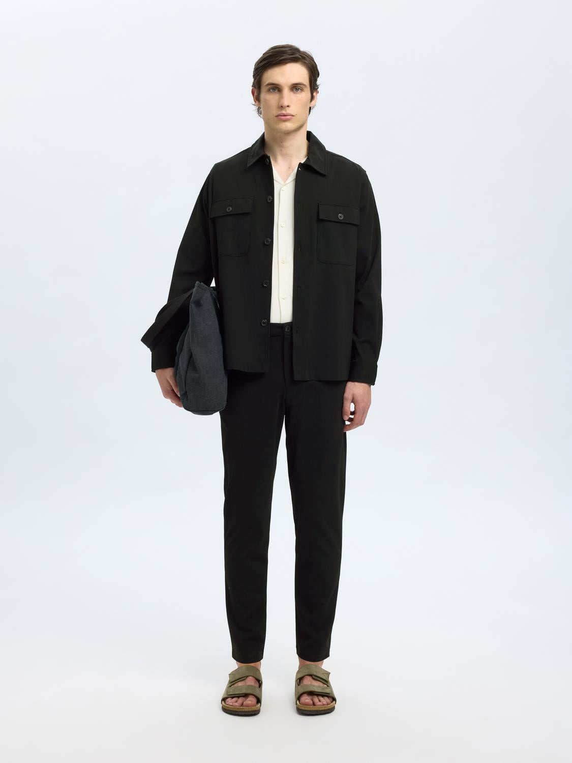 Trousers - Slh172-Slim Tape Lorent Flex Pants Noos -  - Hr Ravn