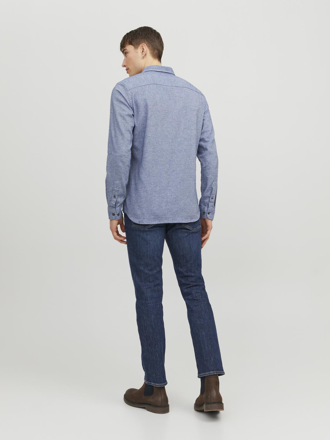 Shirts - Jjeclassic Melange Shirt Ls Noos -  - Hr Ravn