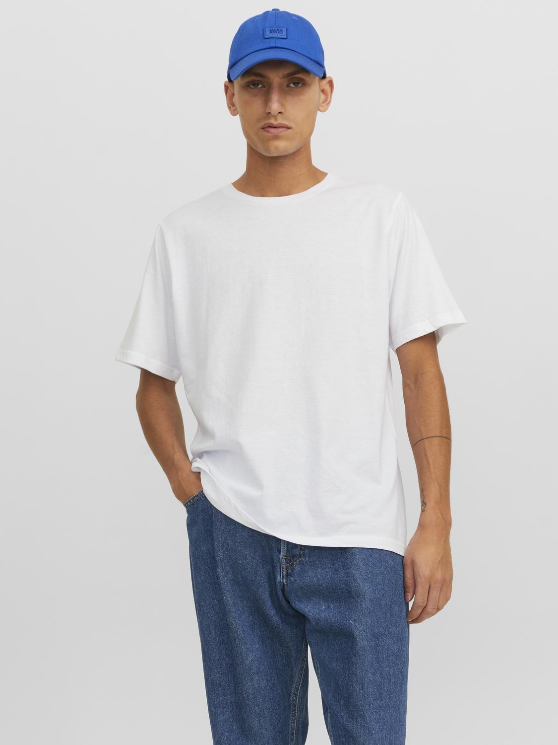 T-shirts - Jacunder Tee Crew Neck 3 Pack Noos -  - Hr Ravn