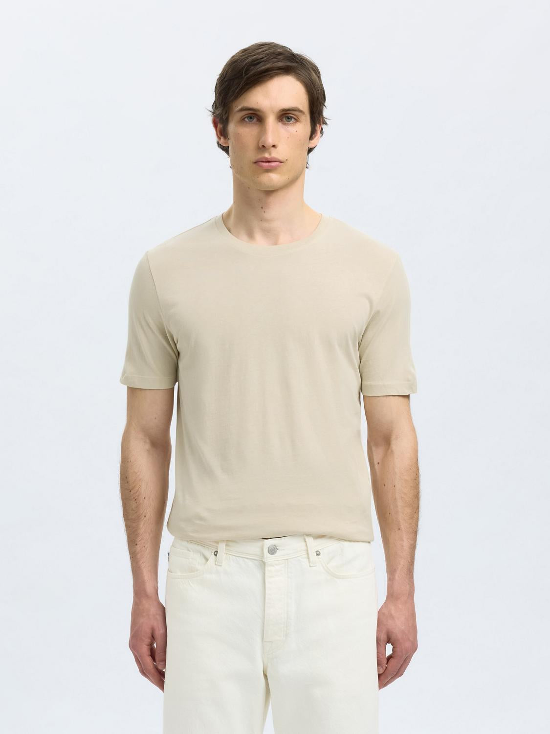 T-SHIRTS - Slhaspen Ss O-Neck Tee Noos -  - Hr Ravn