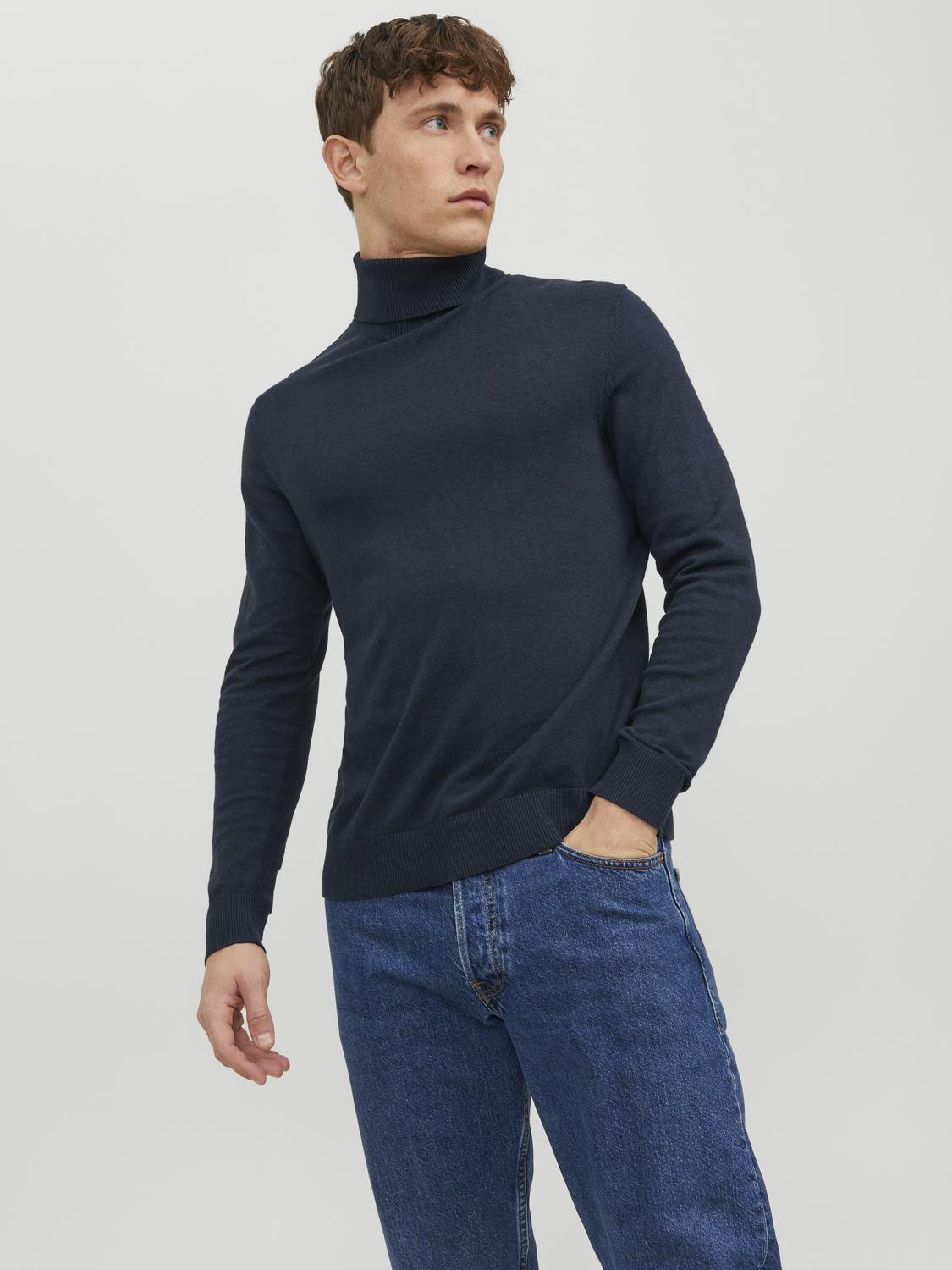 Pullovers - Jjeemil Knit Roll Neck Noos -  - Hr Ravn