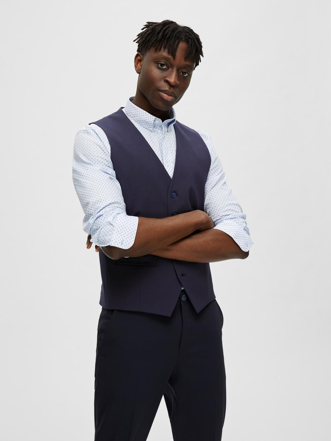 Waistcoats - Slhslim-Liam Wct Flex Noos -  - Hr Ravn