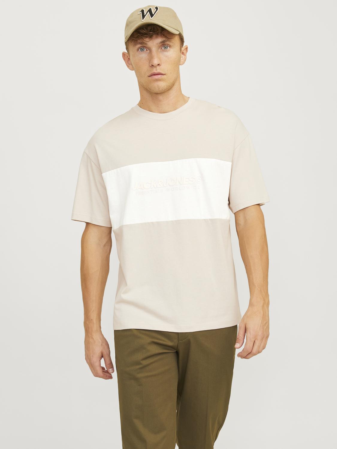 T-shirts - Jjelegacy Blocking Tee Ss O-Neck Noos -  - Hr Ravn