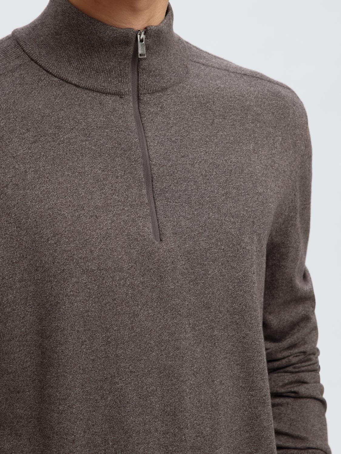 STRIK - Slhberg Ls Half Zip Noos -  - Hr Ravn