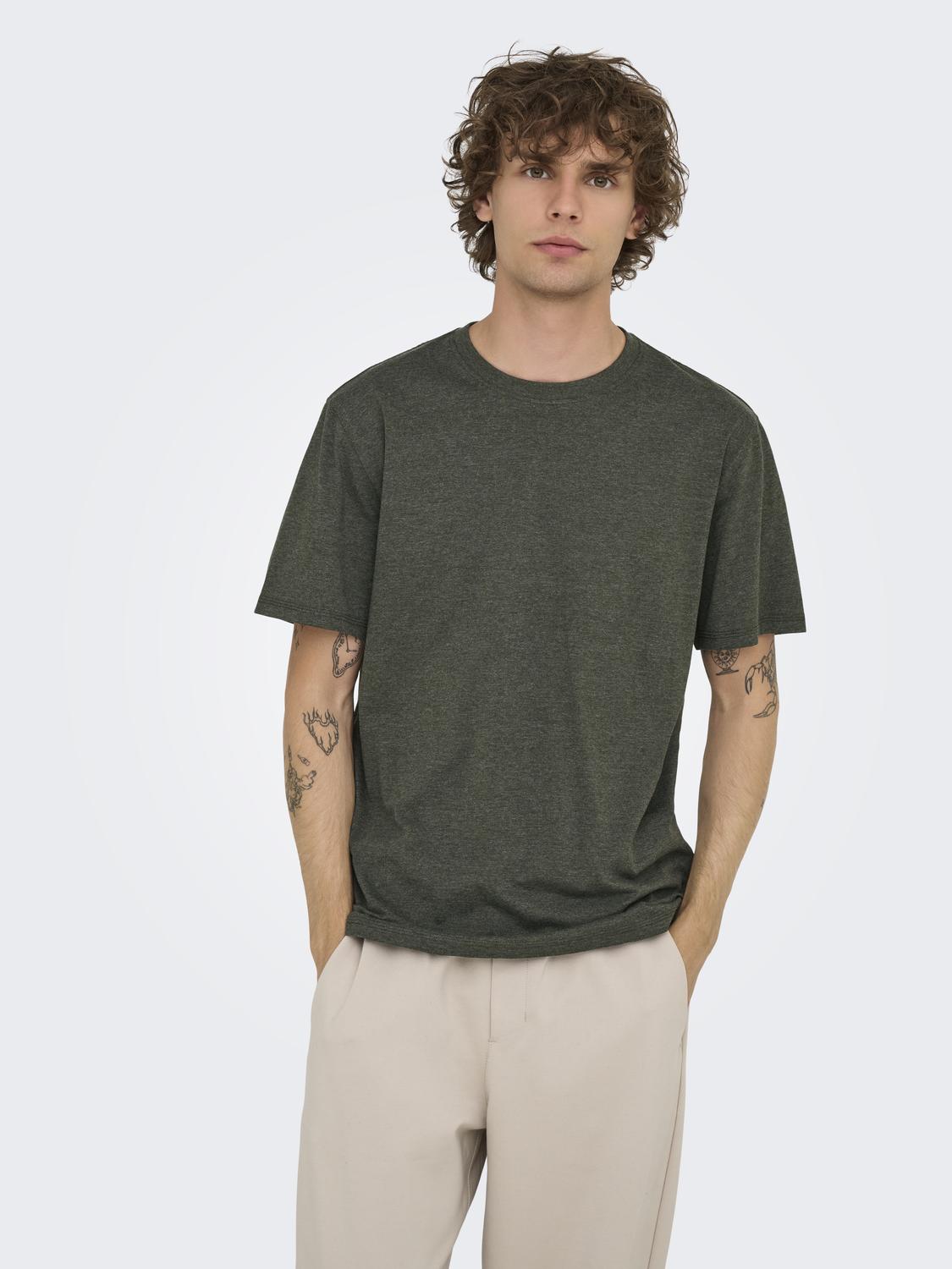 Onsmax Life Ss Stitch Tee Noos