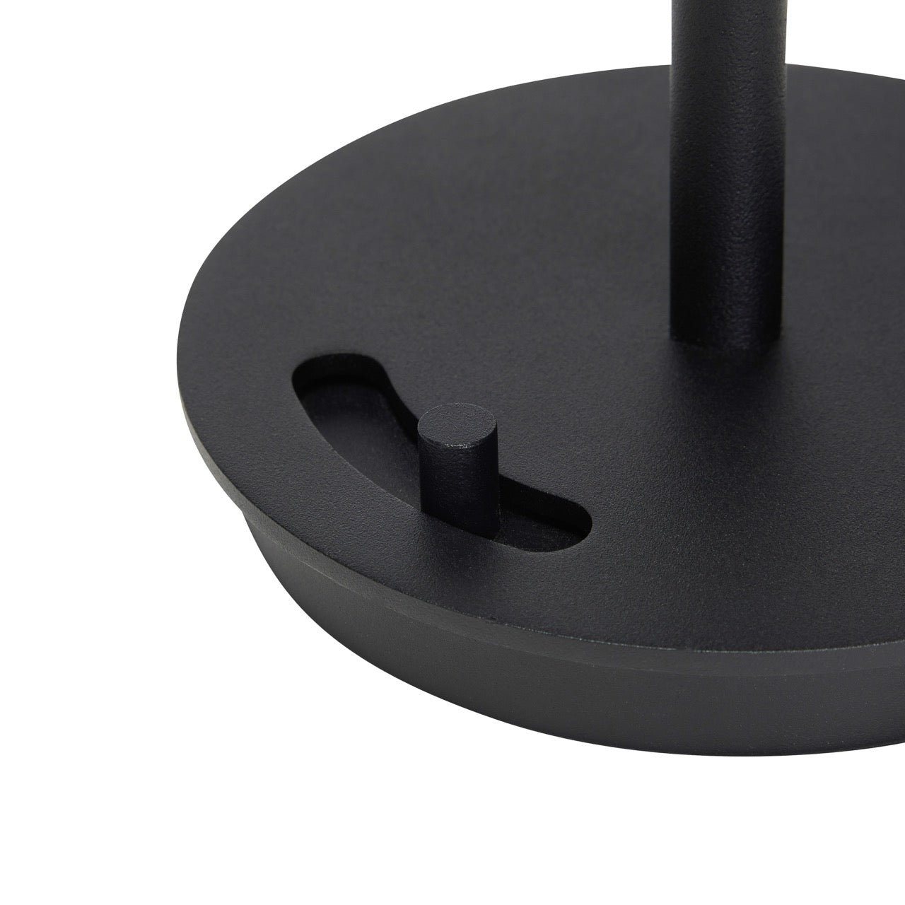 Salon Transportabel Lampe Sort