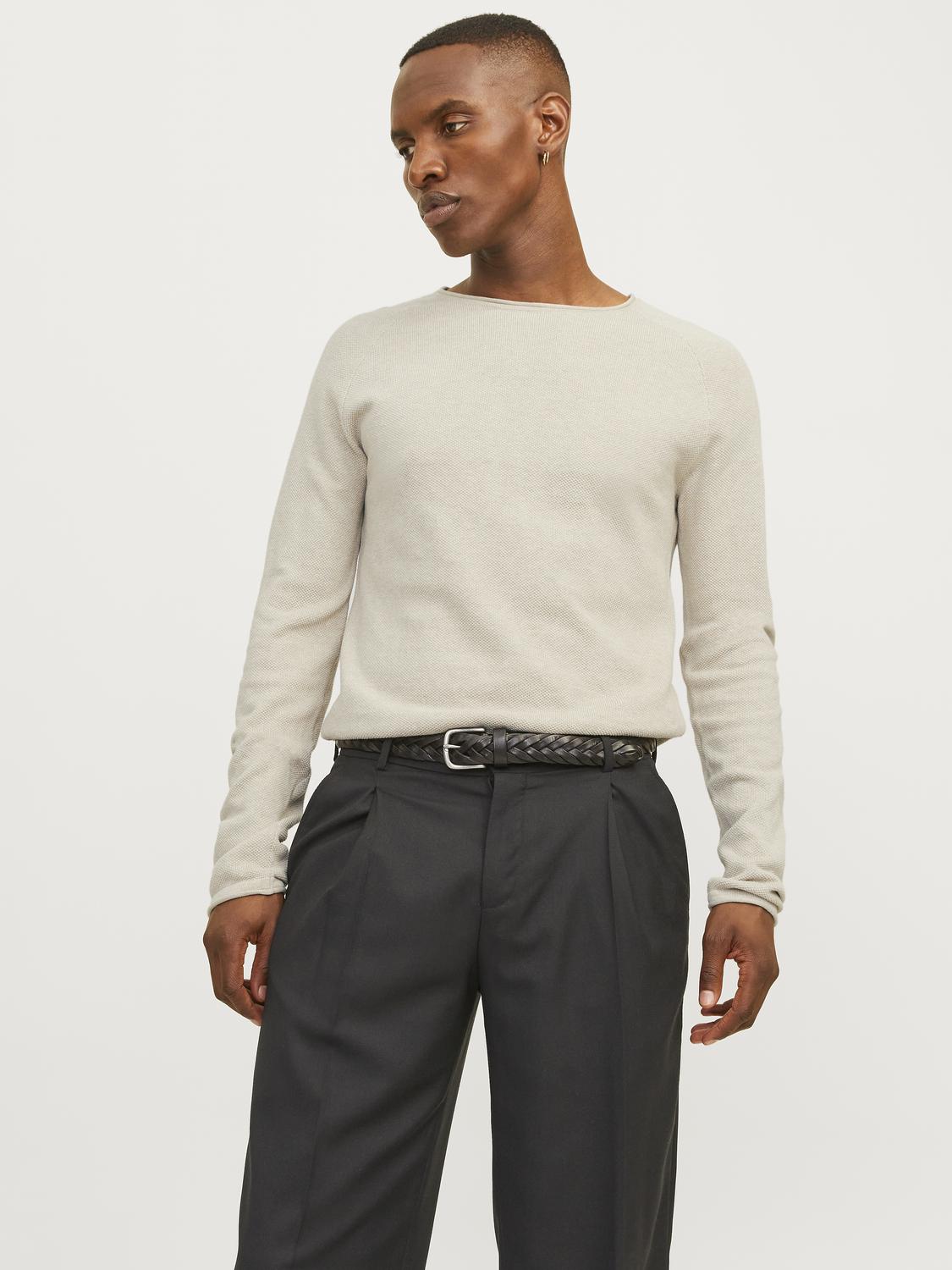 Pullovers - Jjehill Knit Crew Neck Noos -  - Hr Ravn