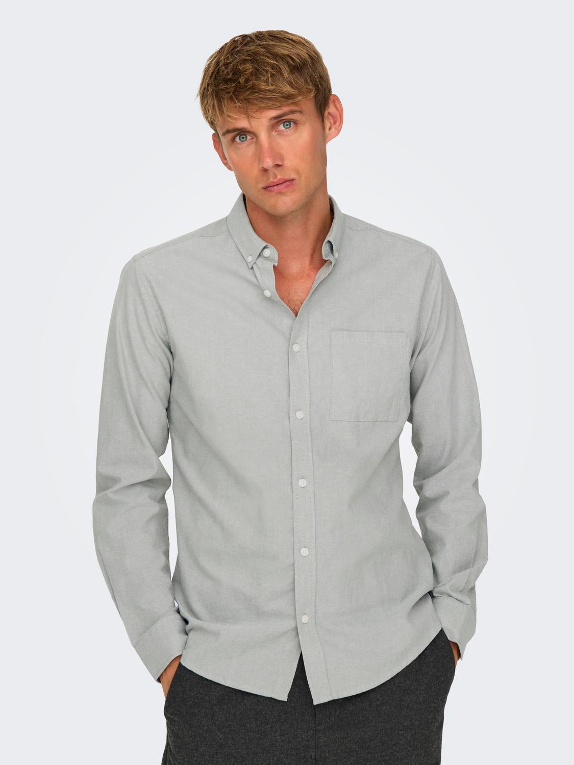 Onsalvaro Slim Ls Oxford Shirt Noos Frml