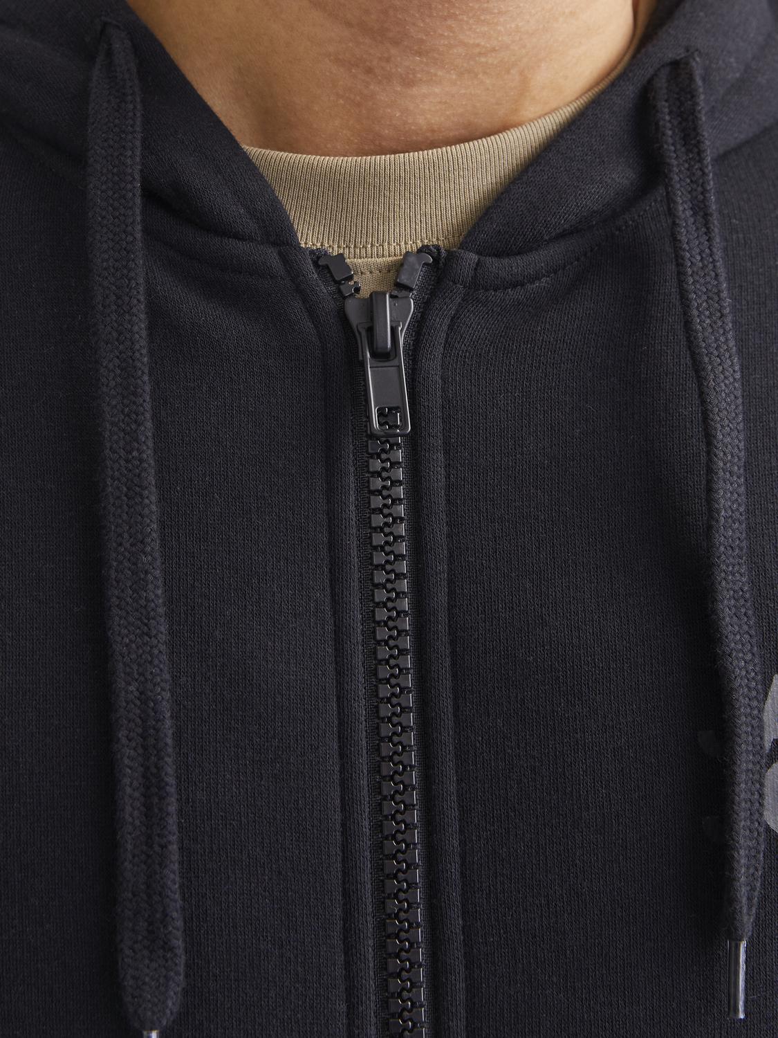 SWEATSHIRTS - Jjecorp Logo Sweat Zip Hood Noos -  - Hr Ravn