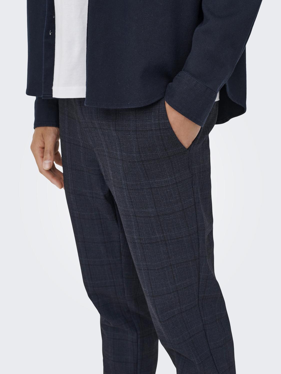 Onsbrad Life Slim Check 0184 Pant Noos