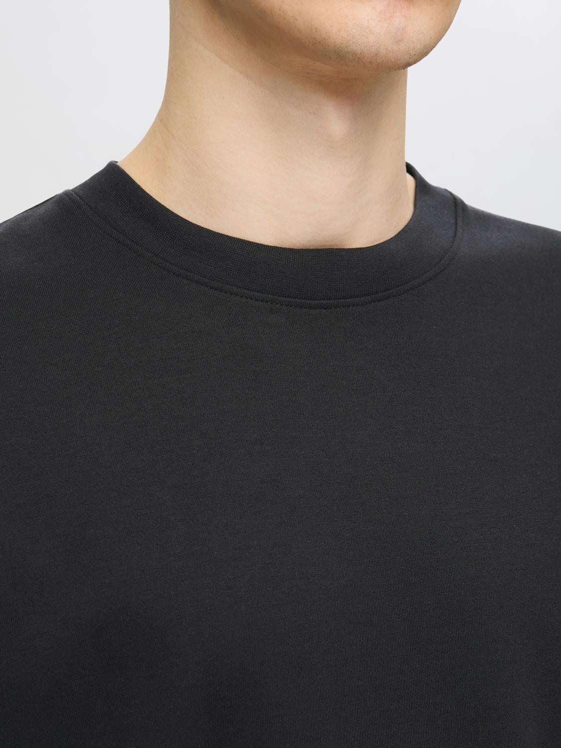Slhlooseoscar Ss O-Neck Tee Noos